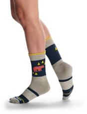 Bombas Unisex Marl Placed Bear Merino Calf Socks product image