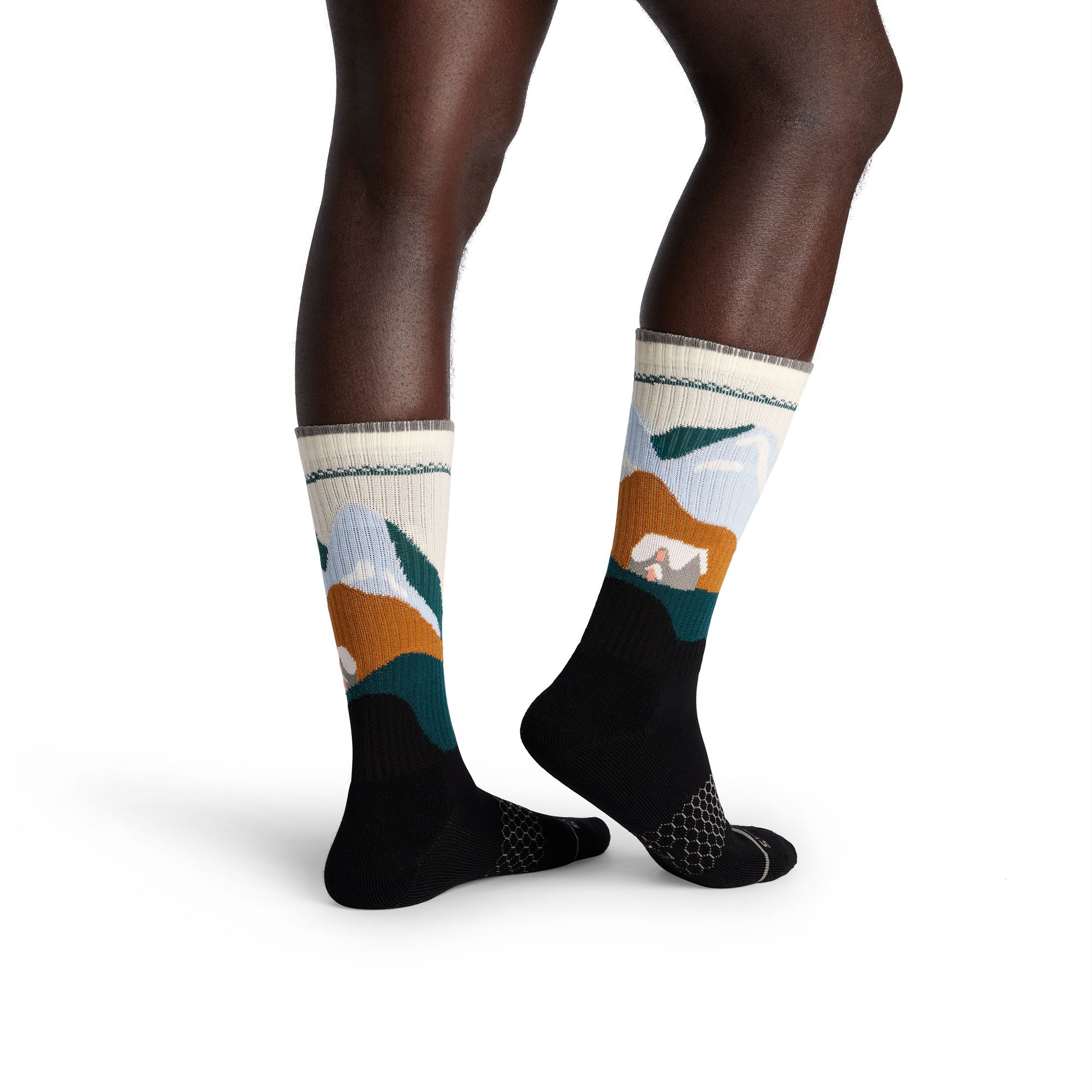 Bombas Heather Merino Blend Landscape Calf Socks product image