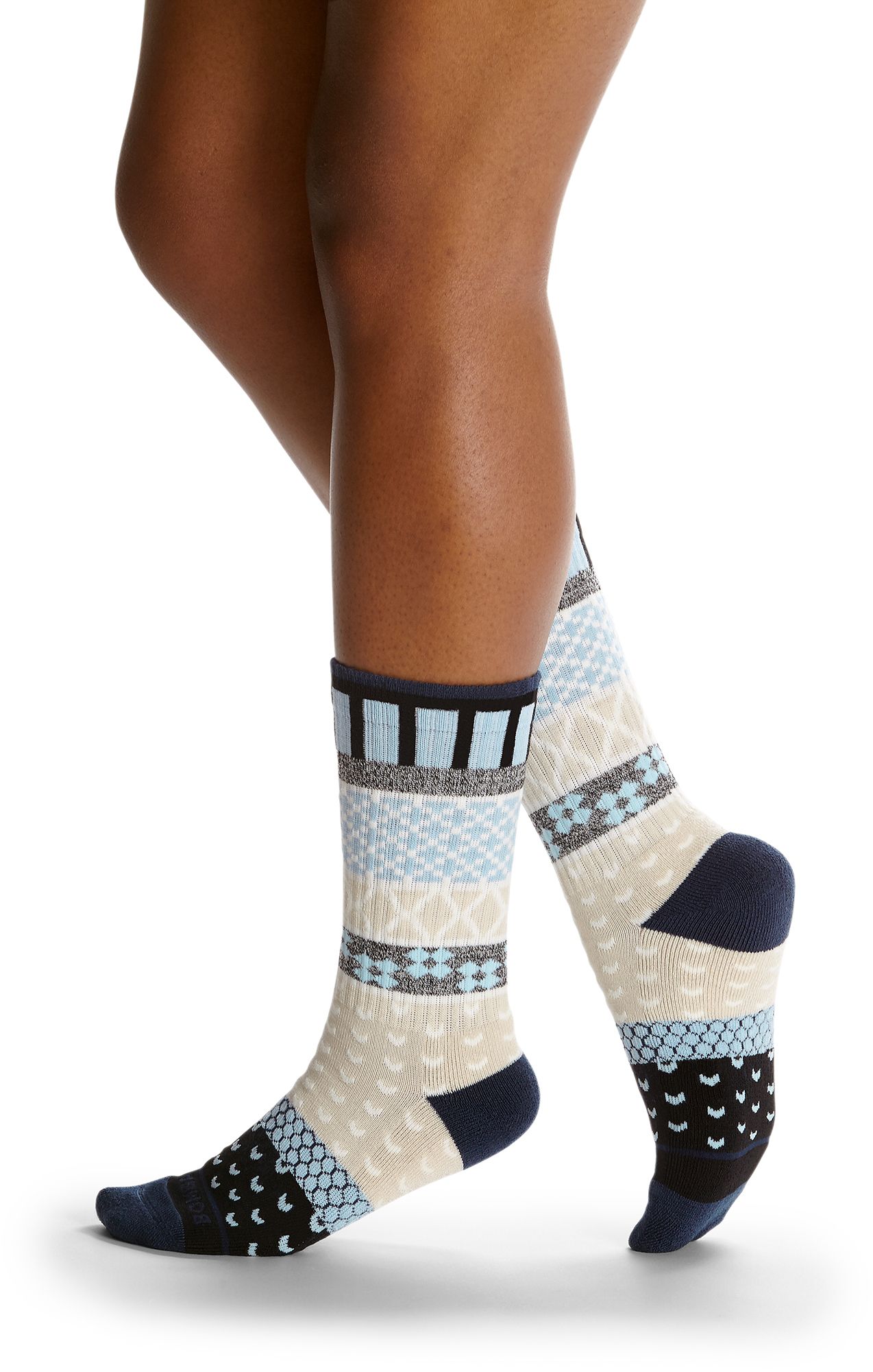 Bombas Unisex Ski Trek Fairisle Merino Calf Socks product image