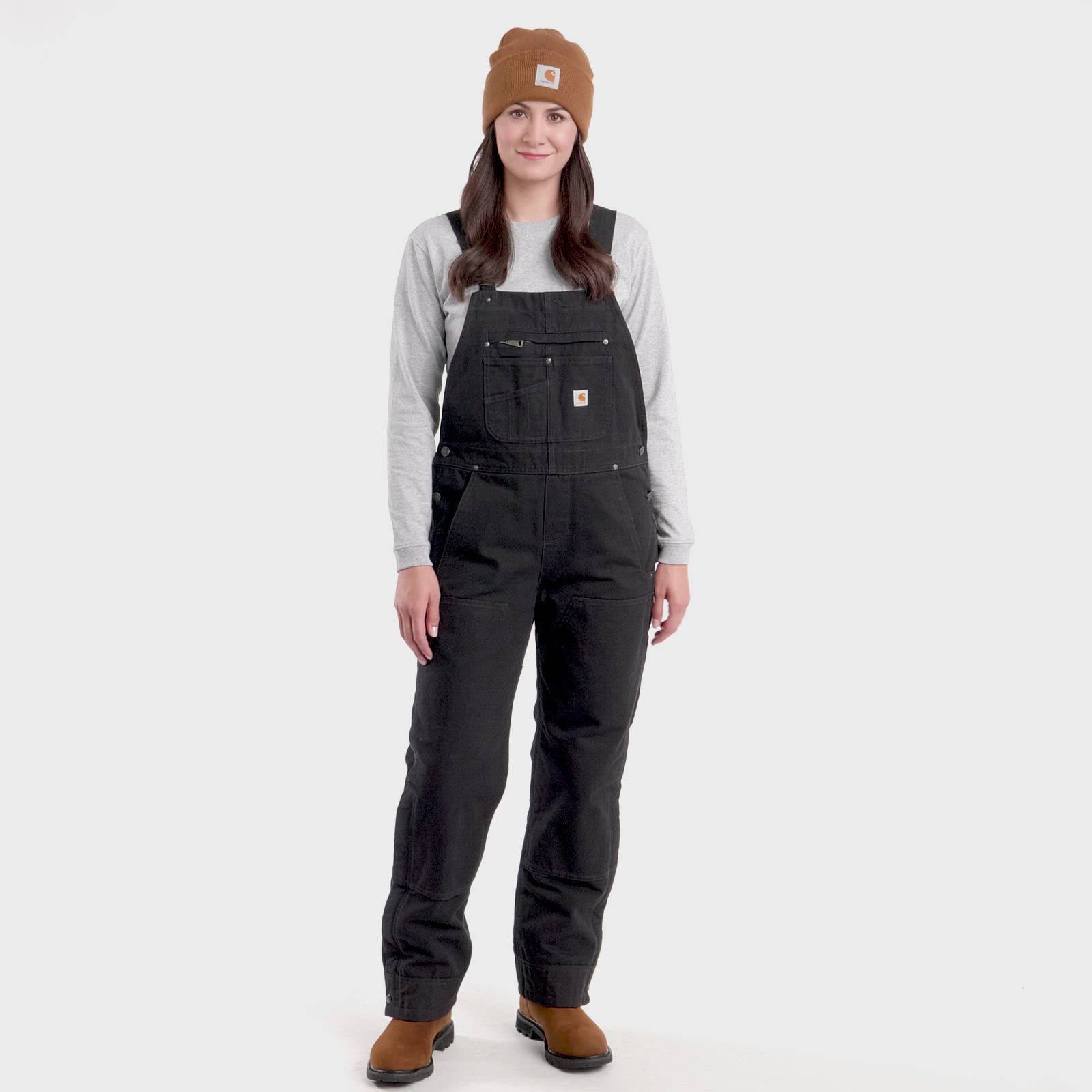 Carhartt Womens Insulated Relaxed Fit Bib Overalls product