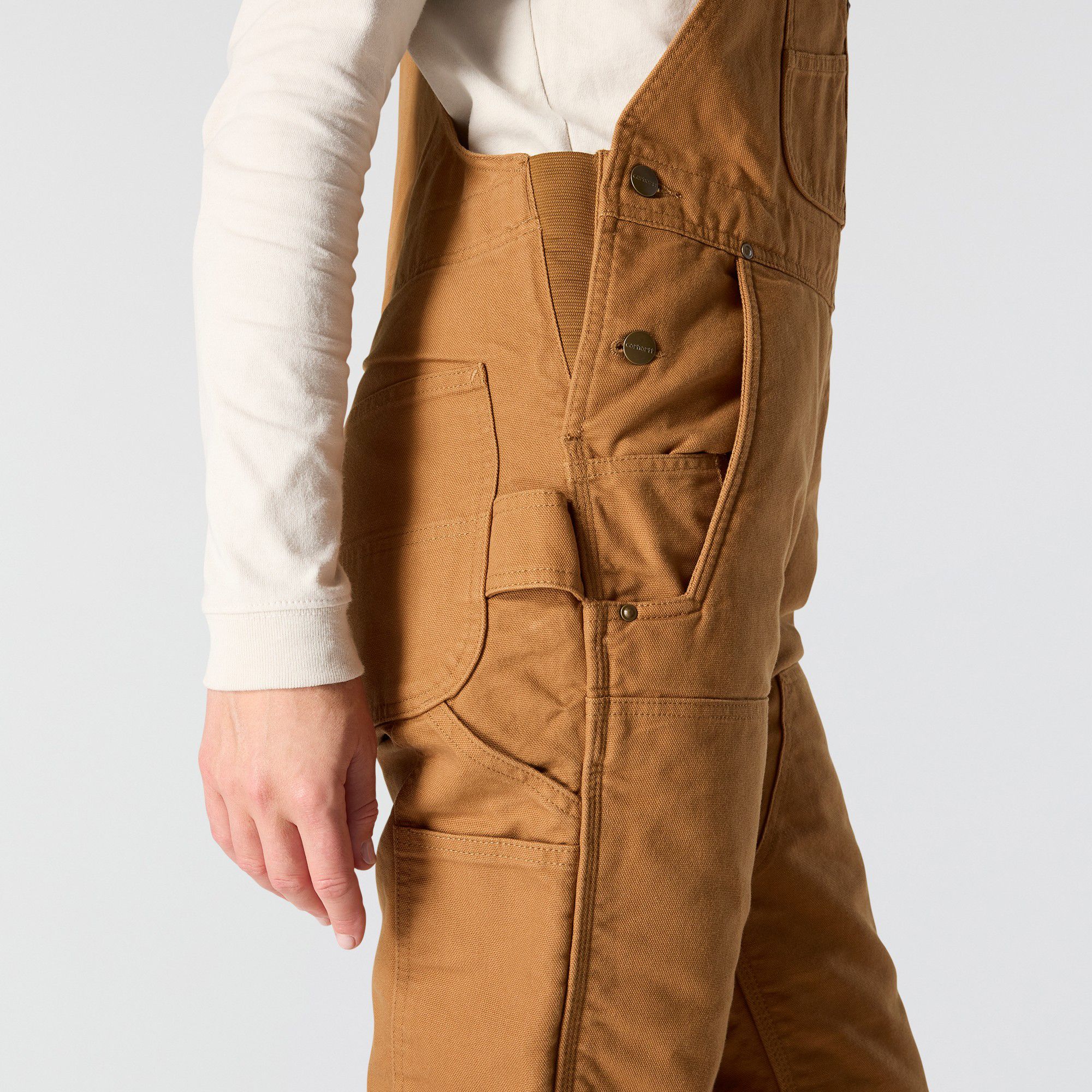 Carhartt Womens Insulated Relaxed Fit Bib Overalls product image