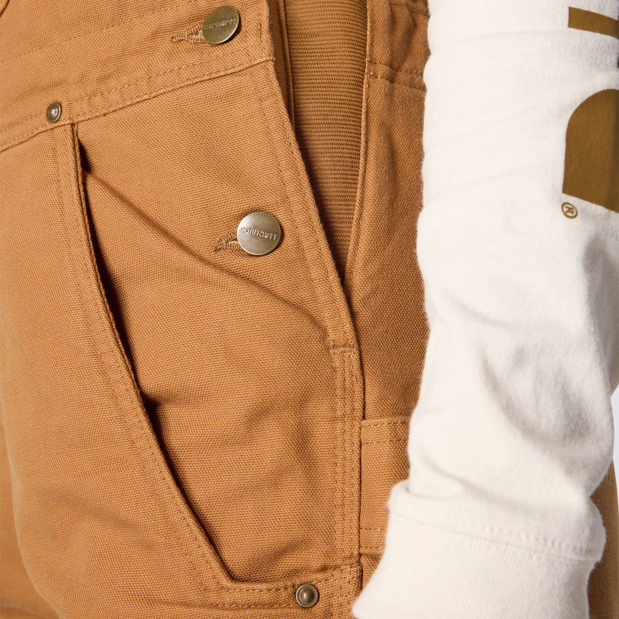 Carhartt Womens Insulated Relaxed Fit Bib Overalls product image