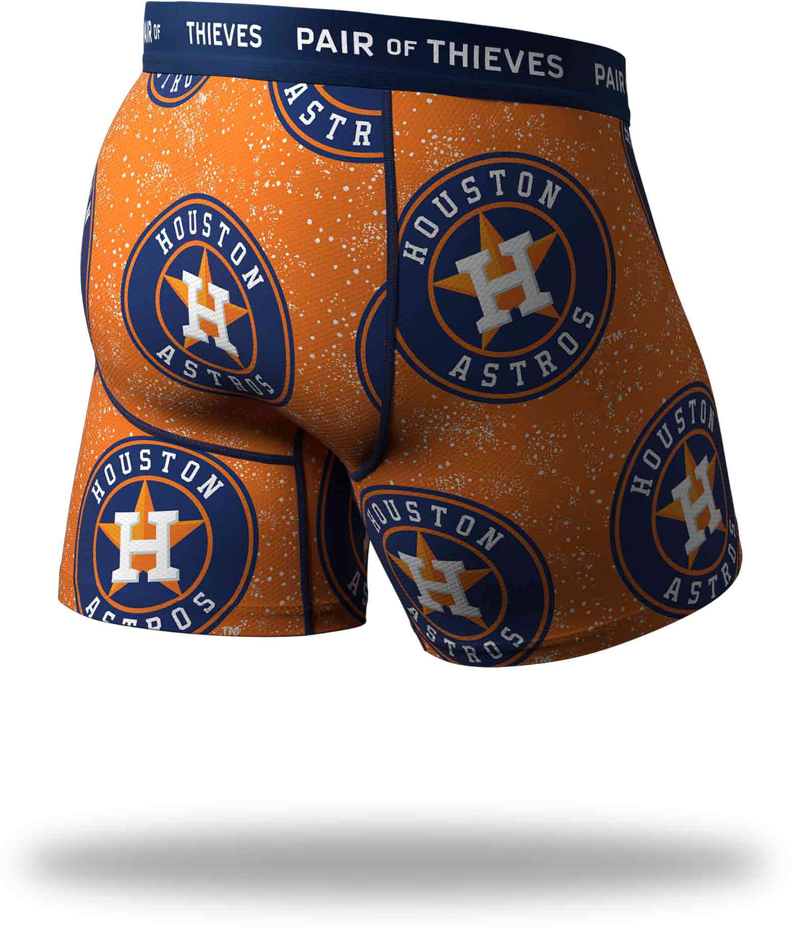 Pair Of Thieves Men's Houston Astros Underwear - 2 Pack