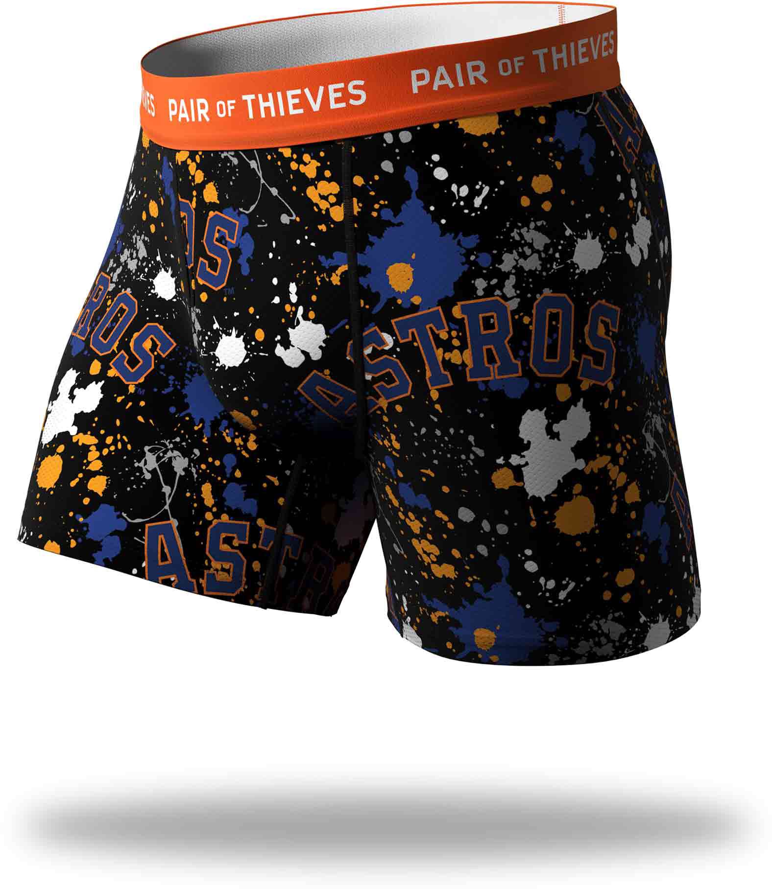 Dick's Sporting Goods Pair Of Thieves Men's Houston Astros Underwear - 2  Pack