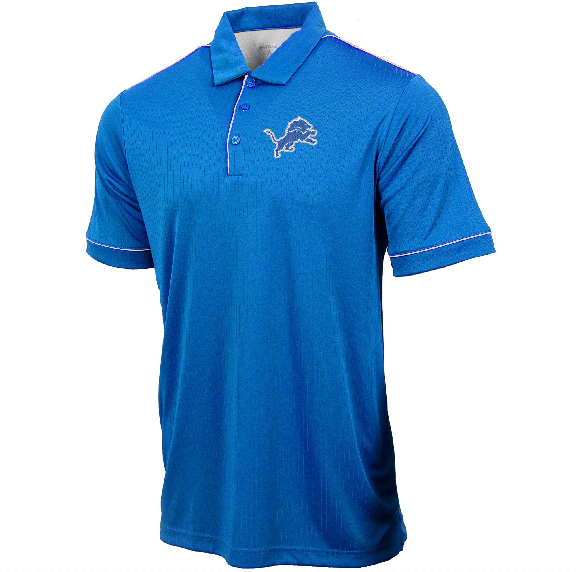 Antigua Men's Detroit Lions Salute Blue Polo product image