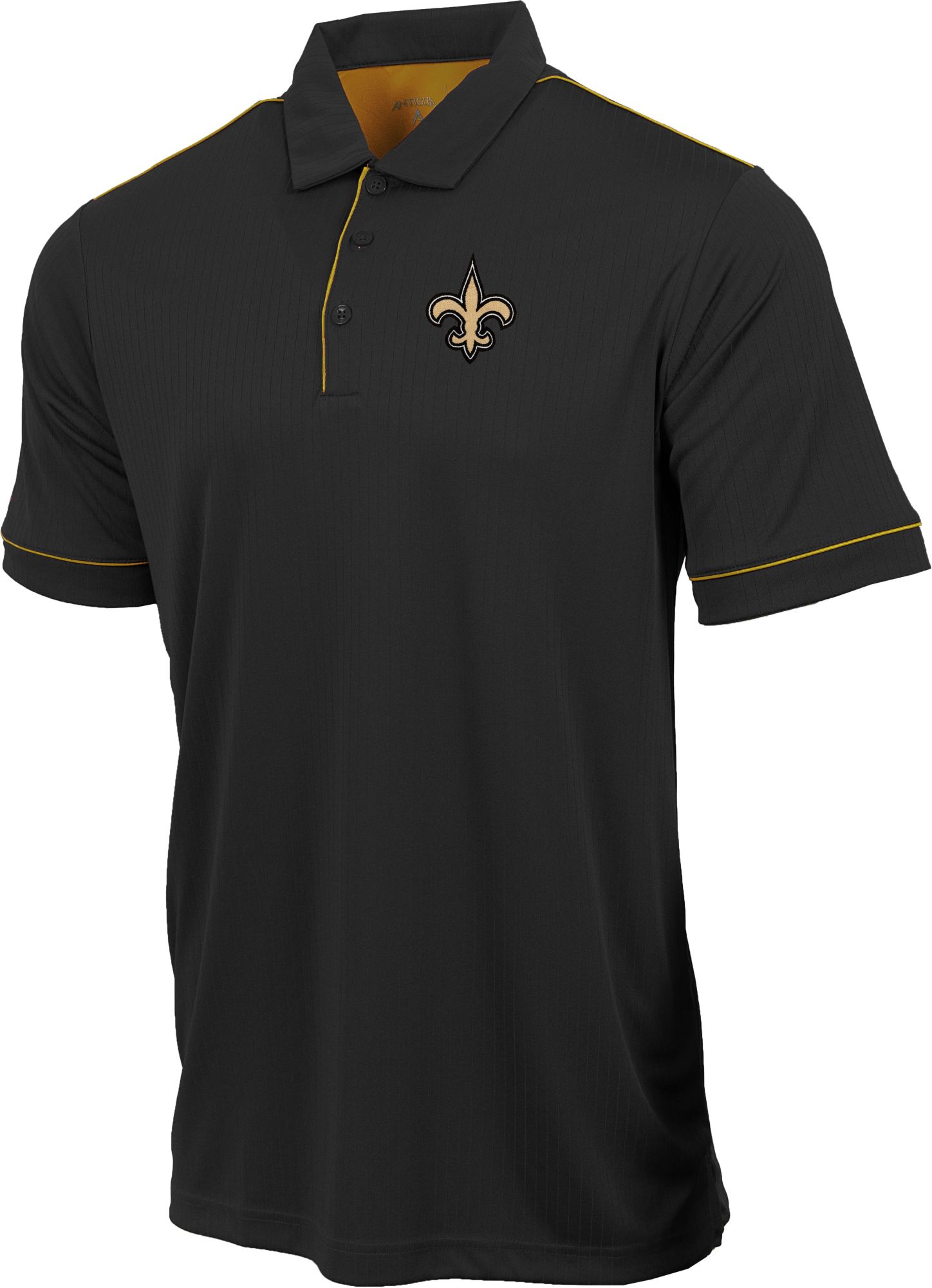 Antigua Men's New Orleans Saints Salute Black Polo product image