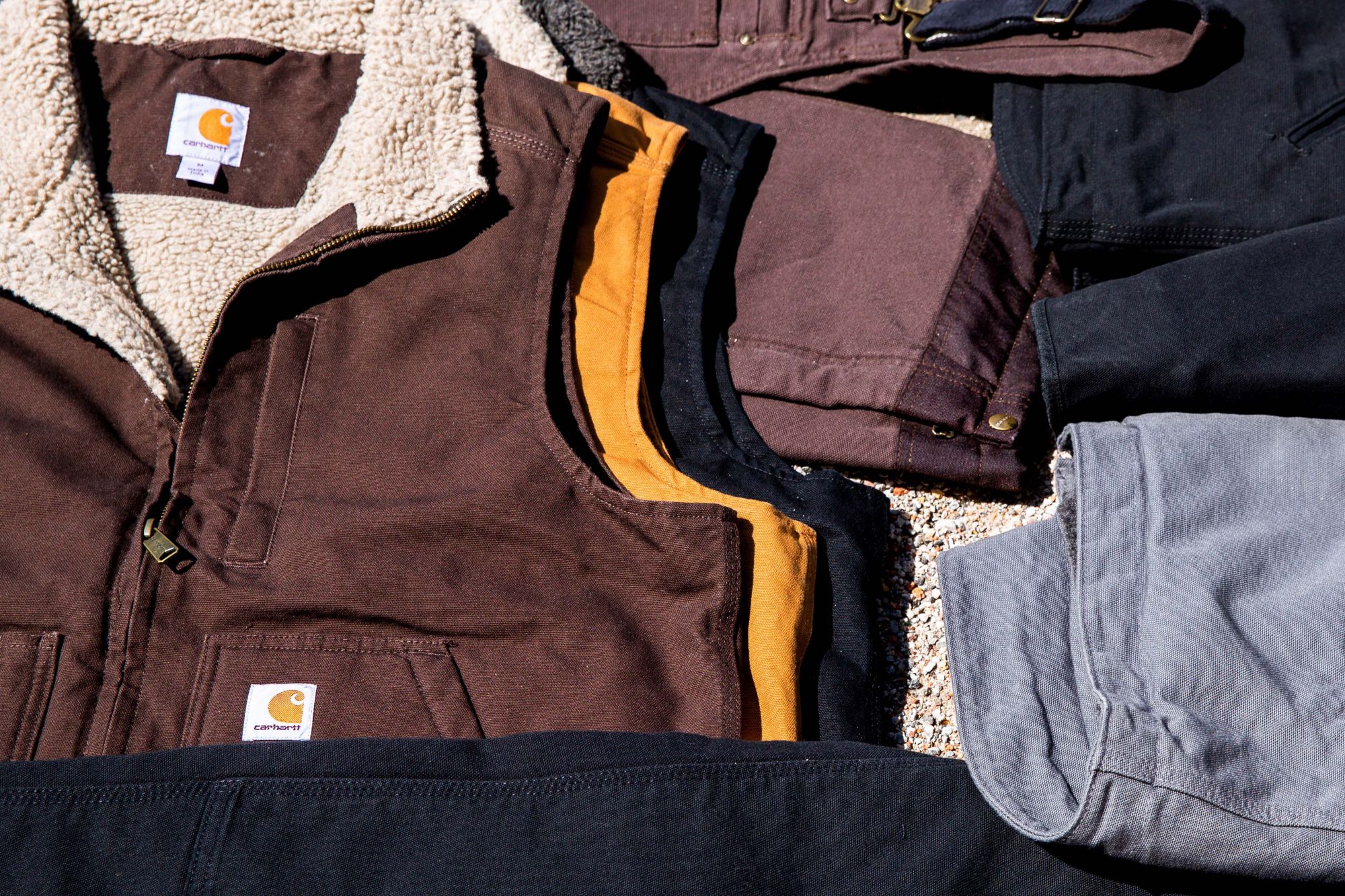 Carhartt Men's Sherpa-Lined Mock Neck Vest product image