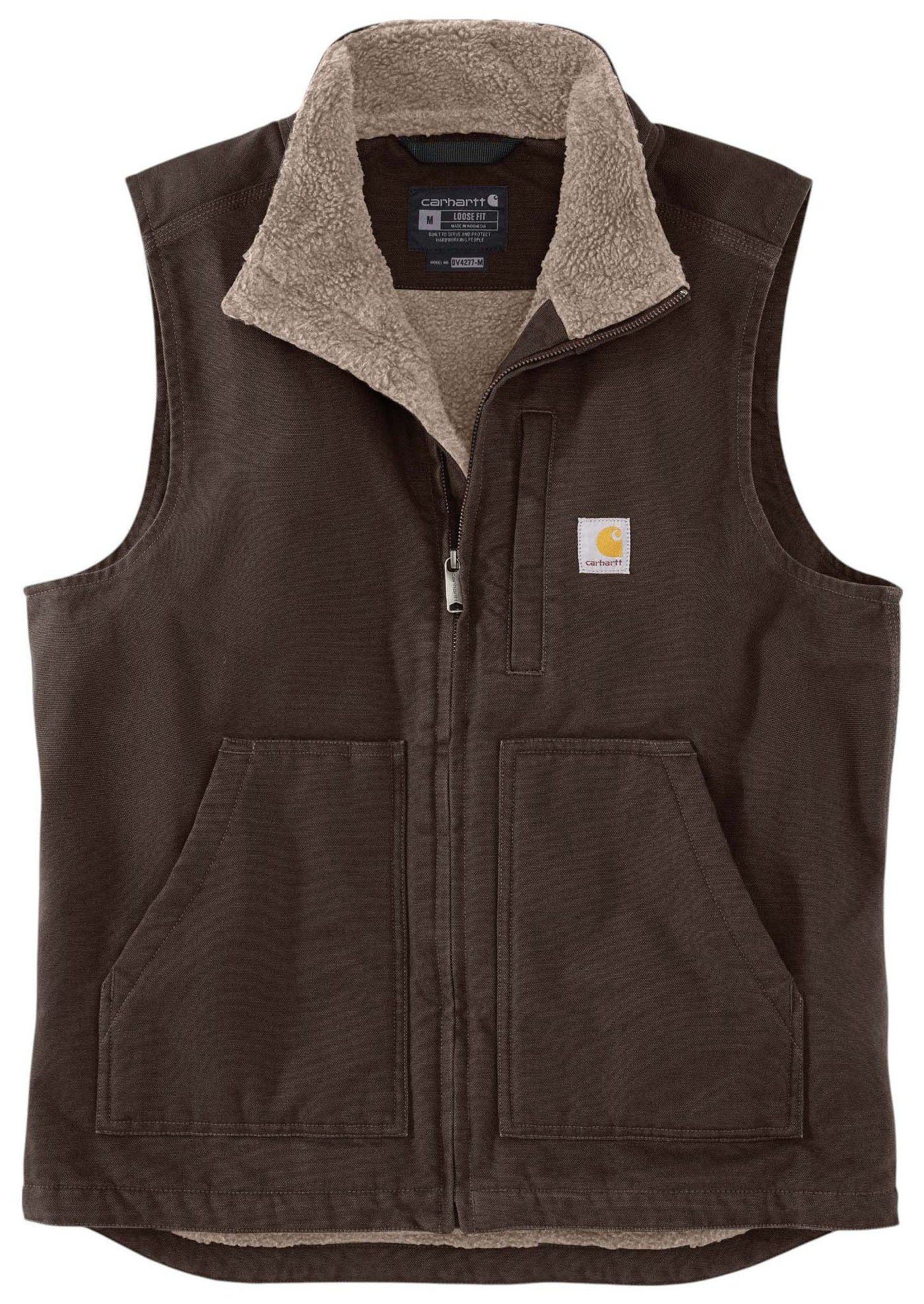 Carhartt Men's Sherpa-Lined Mock Neck Vest product image