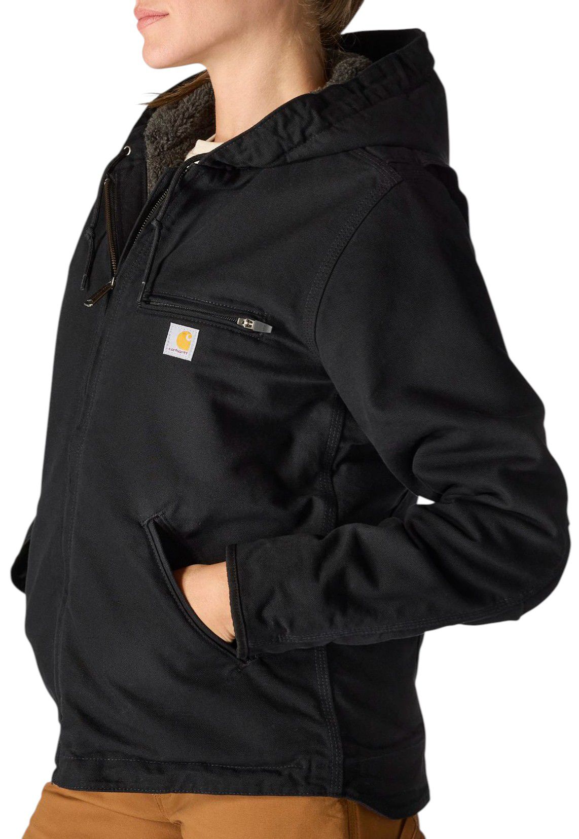 Carhartt Women's Washed Duck Sherpa Lined Jacket product image