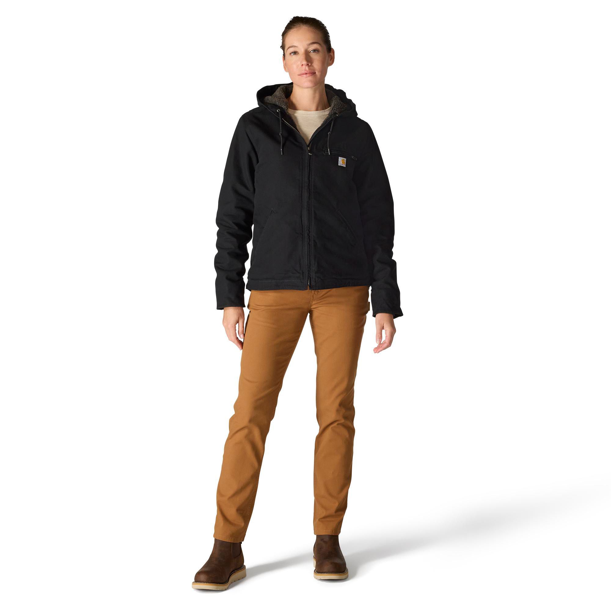 Carhartt Women's Washed Duck Sherpa Lined Jacket product image