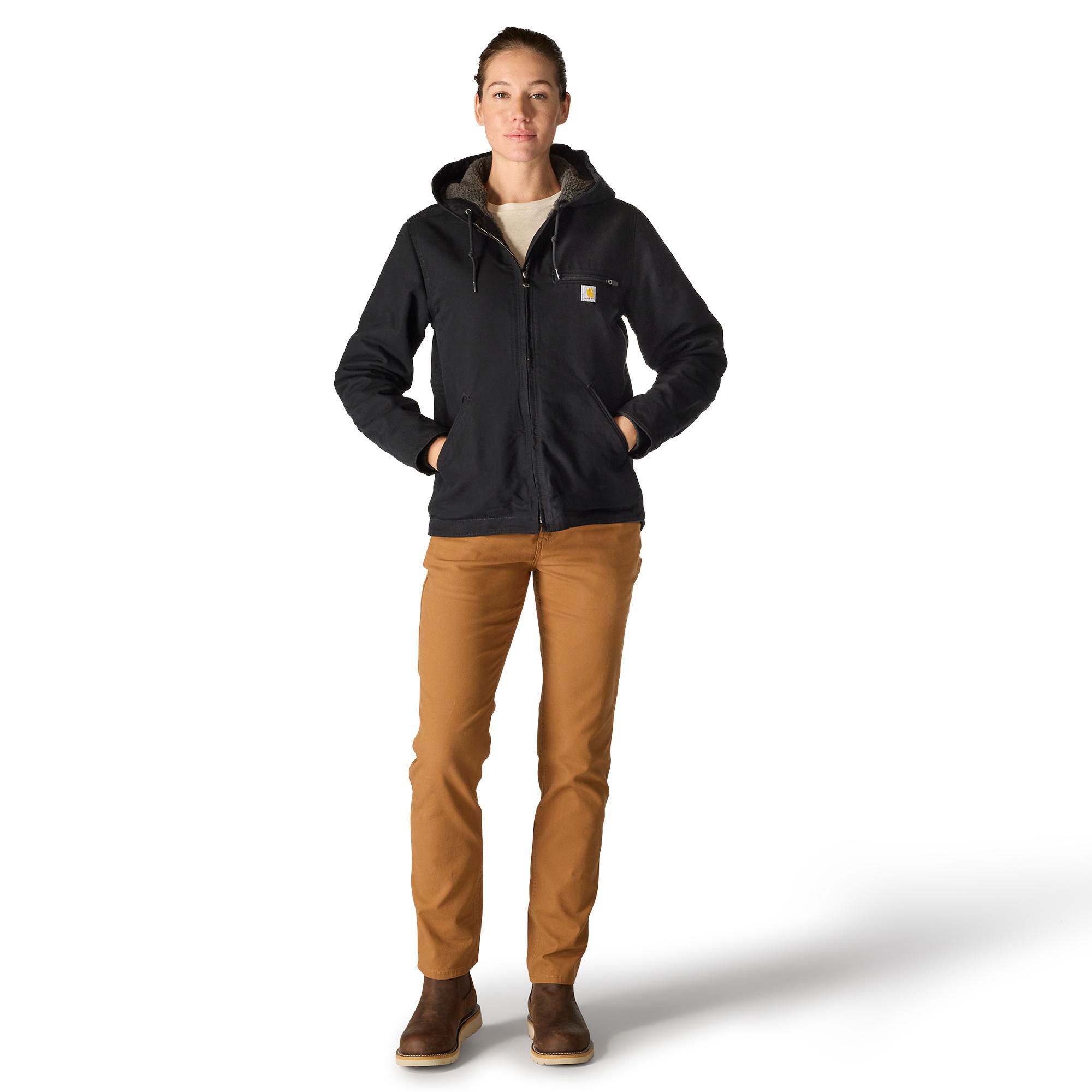 Carhartt Women's Washed Duck Sherpa Lined Jacket product image