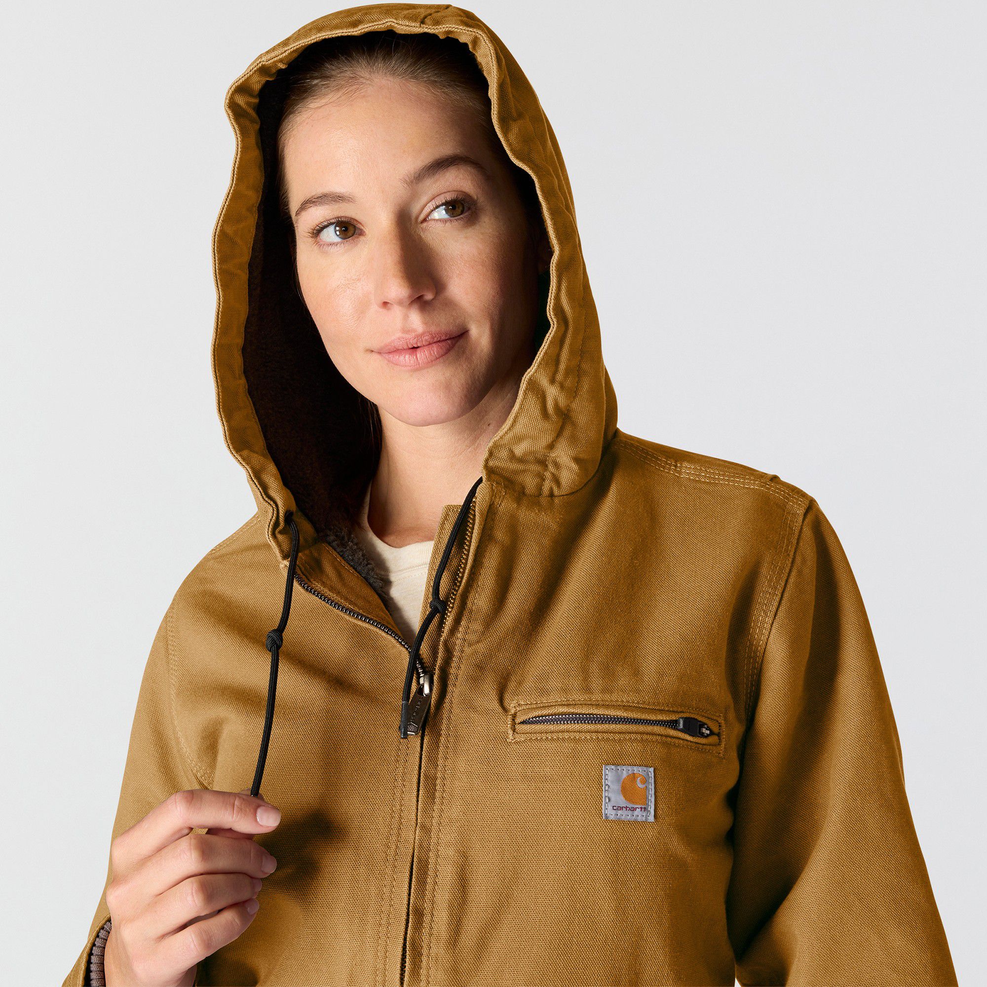 Carhartt Women's Washed Duck Sherpa Lined Jacket product image