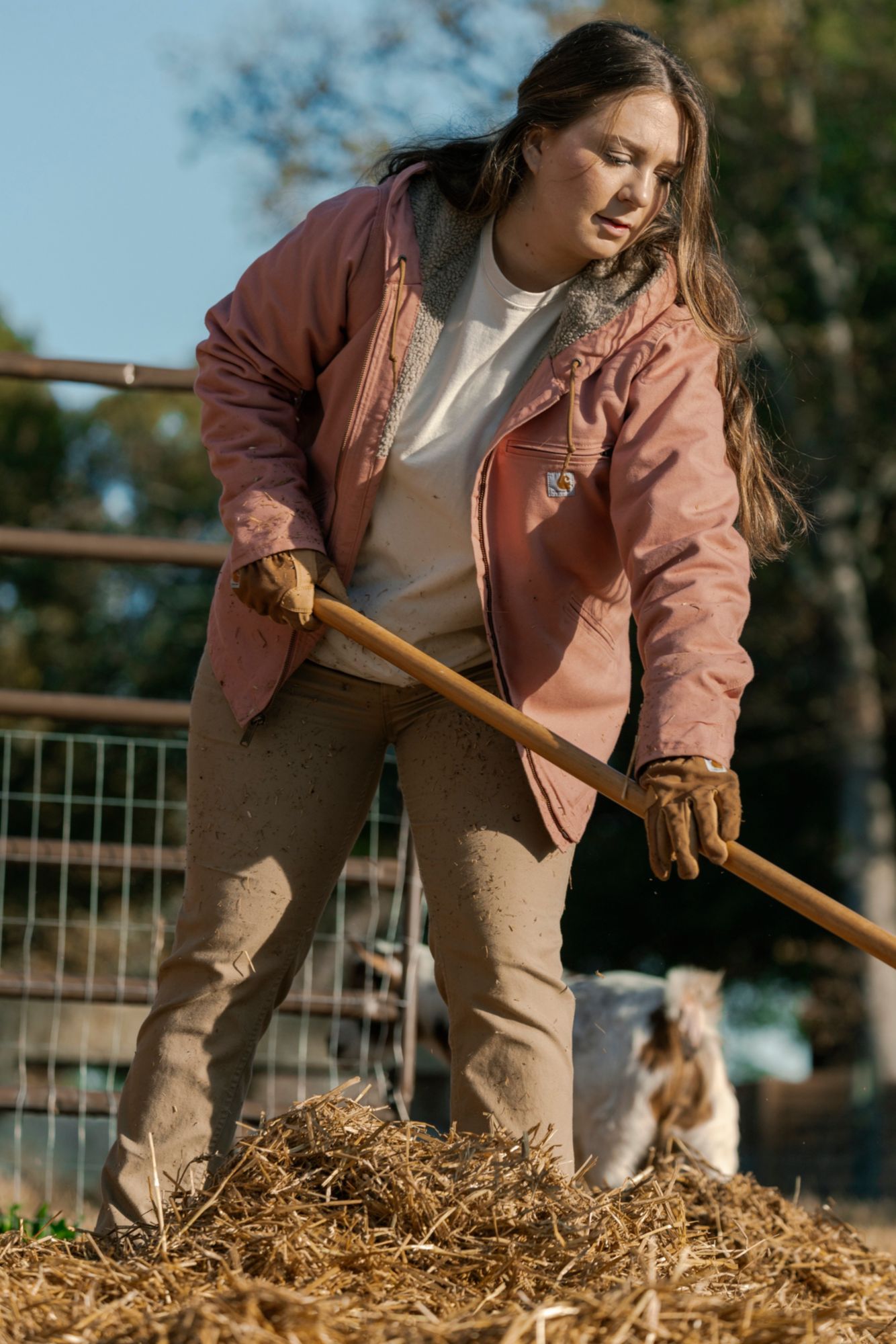 Carhartt Women's Washed Duck Sherpa Lined Jacket product image