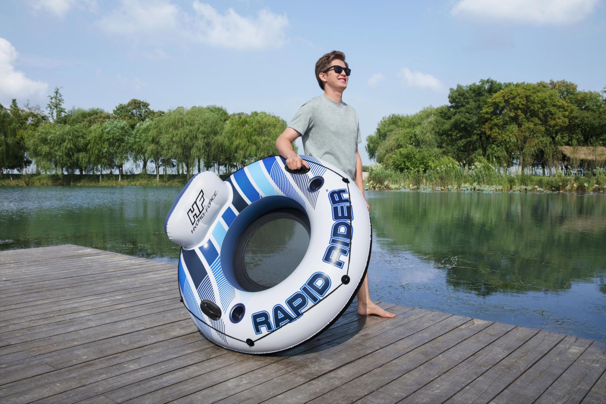 Hydro-Force Rapid Rider 1 Person River Tube