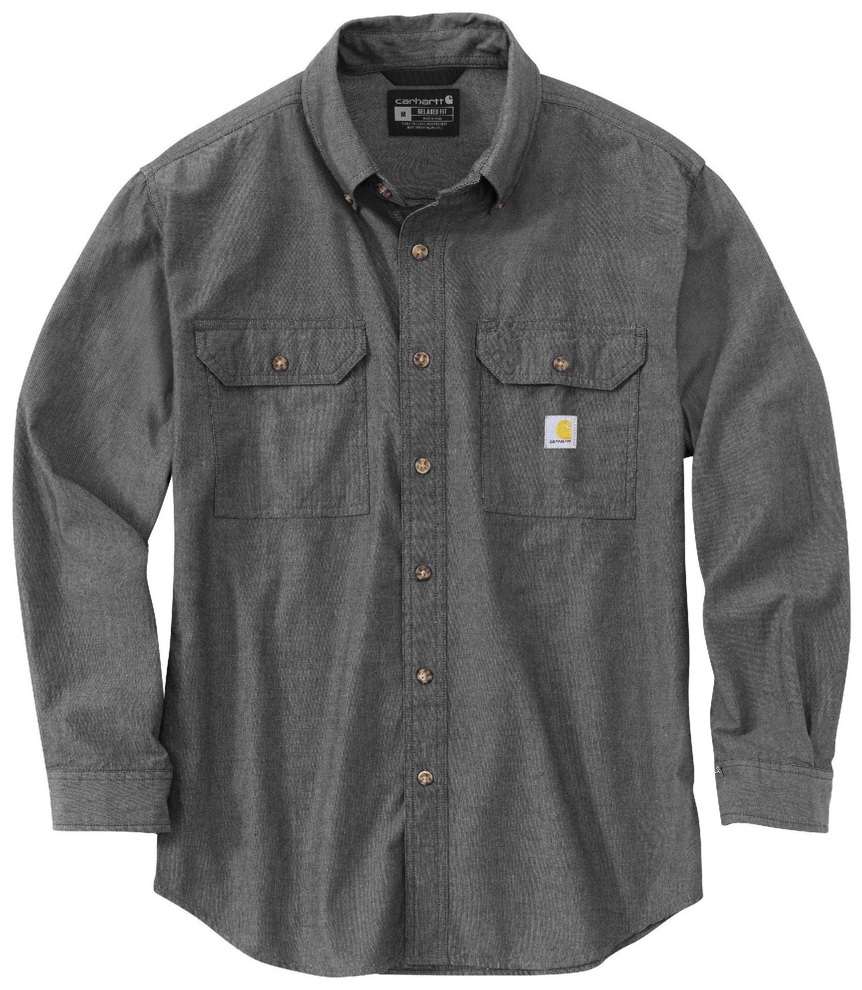 Carhartt Men's Loose Fit Midweight Chambray Long Sleeve Shirt product image