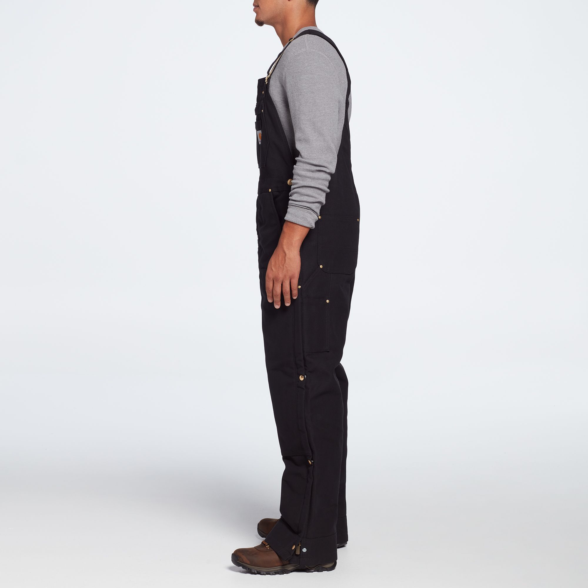 Carhartt Men's Loose Fit Firm Duck Insulated Bib Overalls product image
