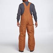 Carhartt Men&s Loose Fit Firm Duck Insulated Bib Overall - Brown