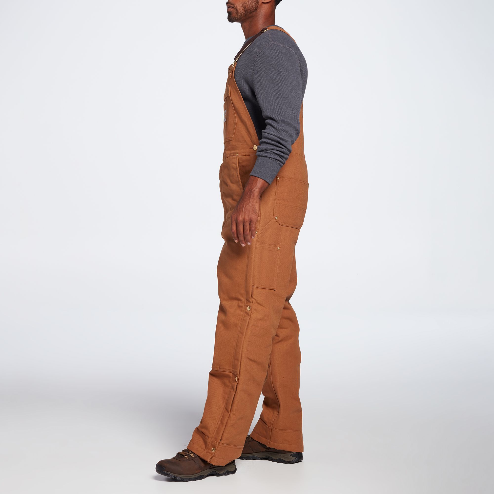 Carhartt Men's Loose Fit Firm Duck Insulated Bib Overalls product image