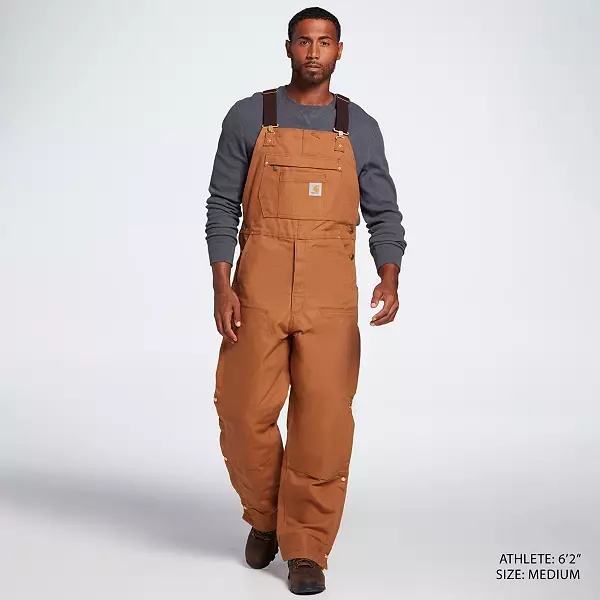 Carhartt mens Super Dux Relaxed Fit Insulated Bib OverallBibs & Overalls