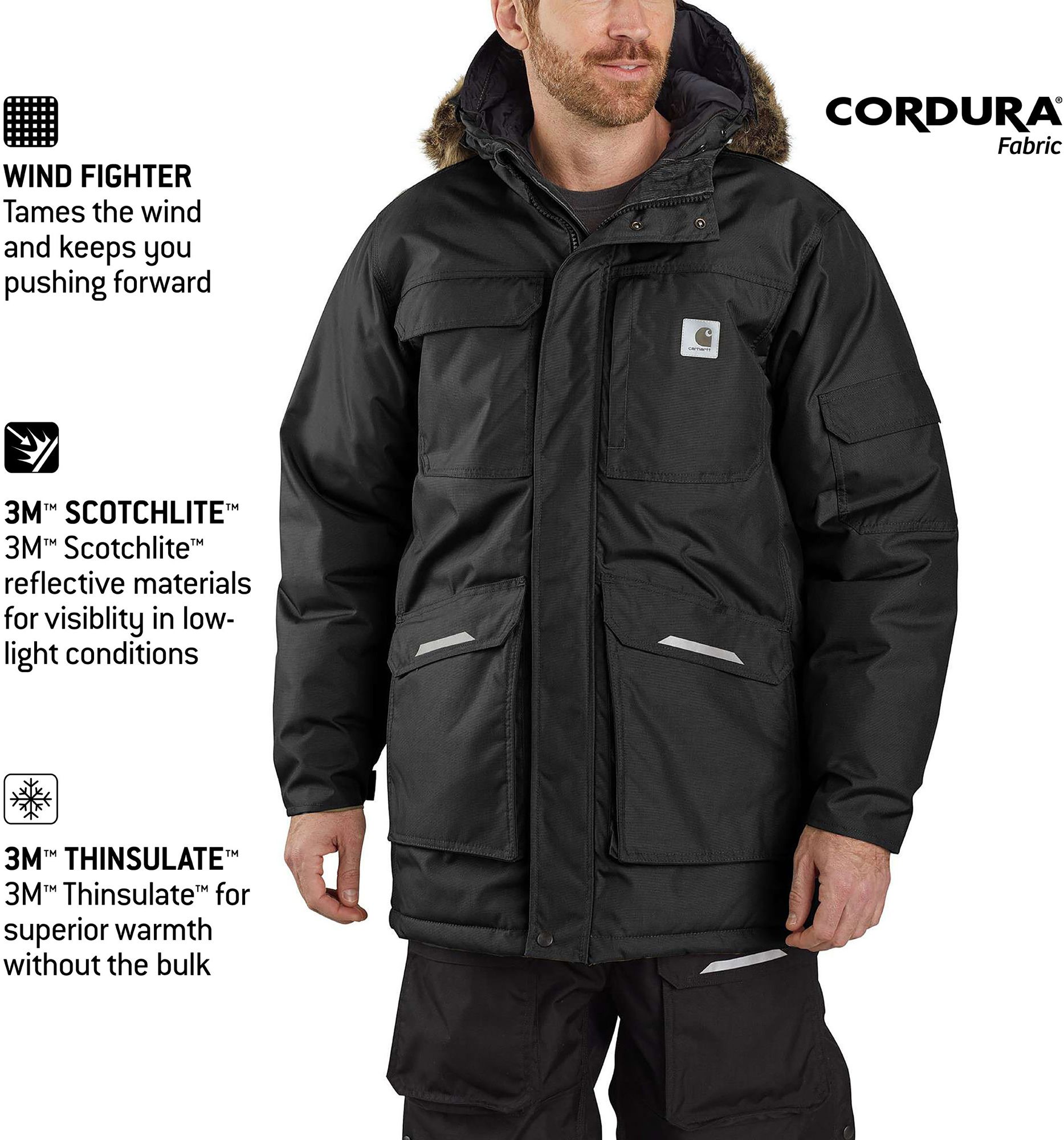 Carhartt Men's Yukon Extremes Insulated Parka Jacket product image