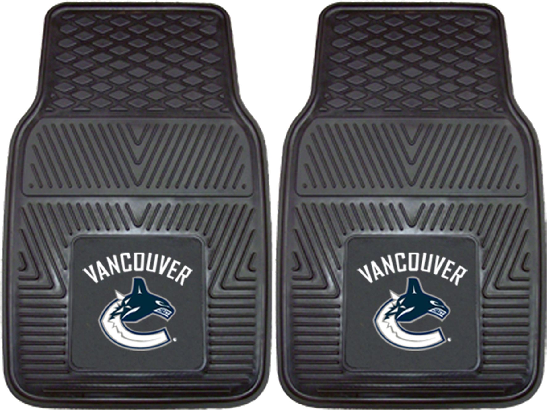FANMATS Vancouver Canucks Two Piece Heavy Duty Vinyl Car Mat Set product image