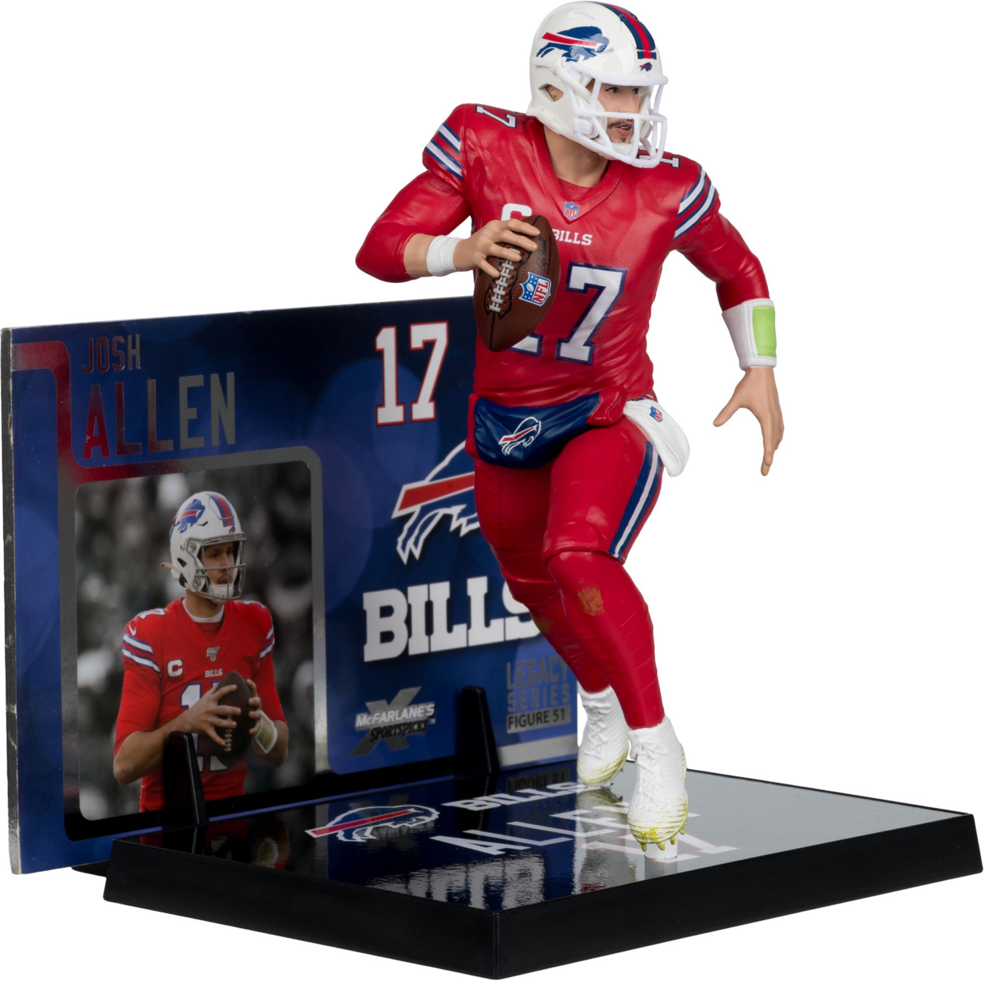Imports Dragon Buffalo Bills Josh Allen #17 Posed Figurine product image