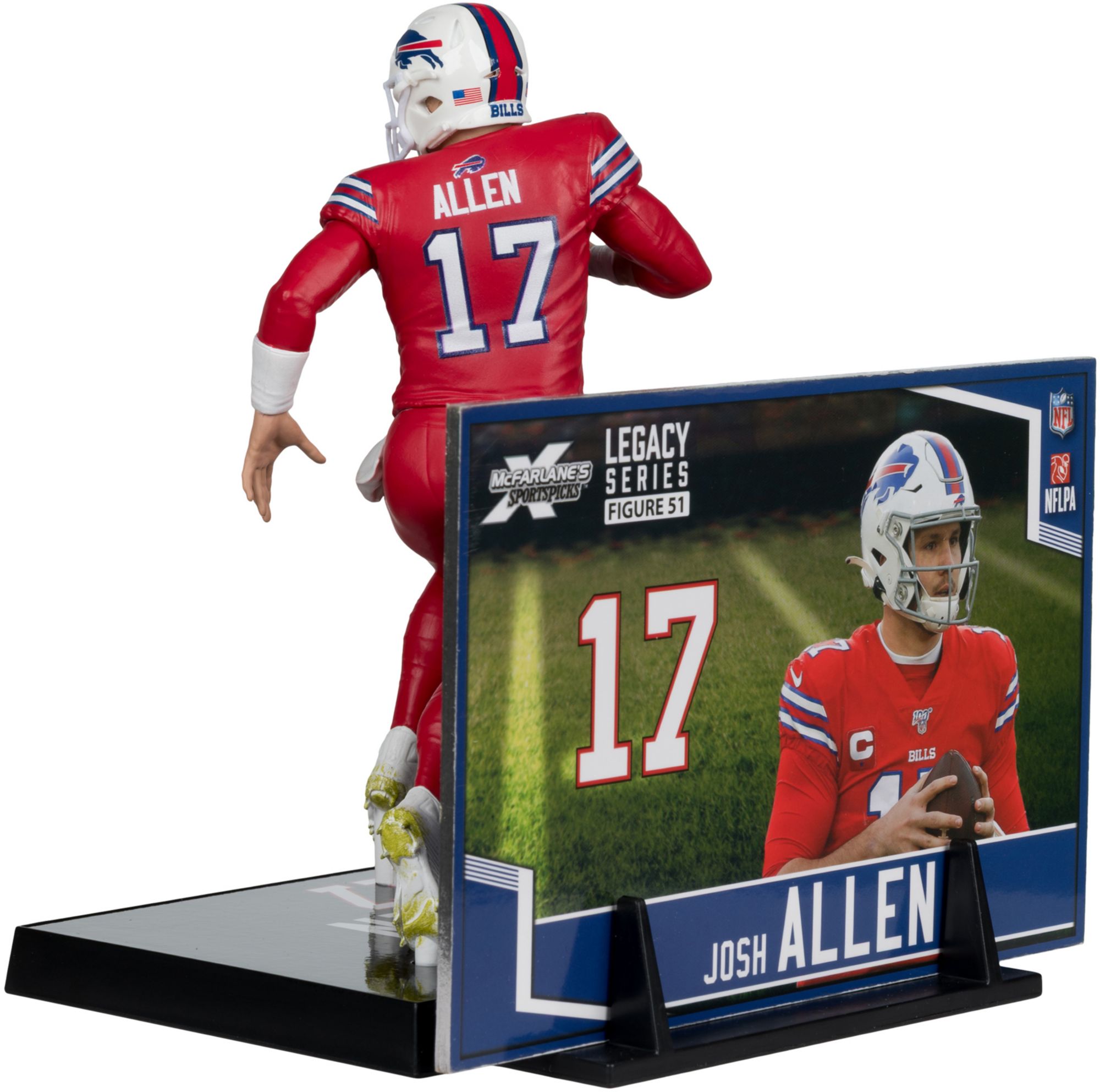 Imports Dragon Buffalo Bills Josh Allen #17 Posed Figurine product image