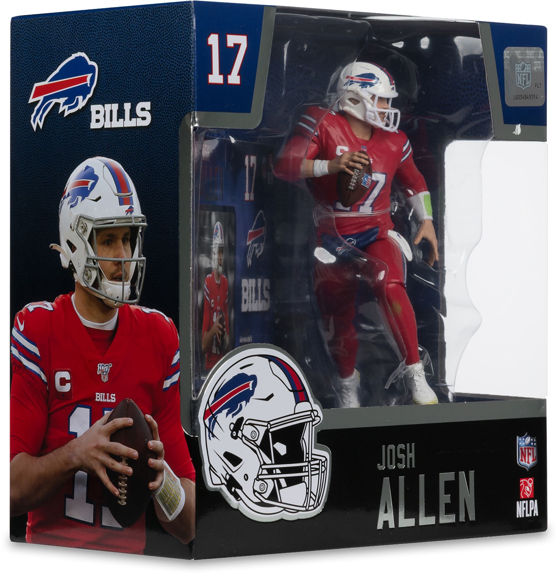Imports Dragon Buffalo Bills Josh Allen #17 Posed Figurine product image