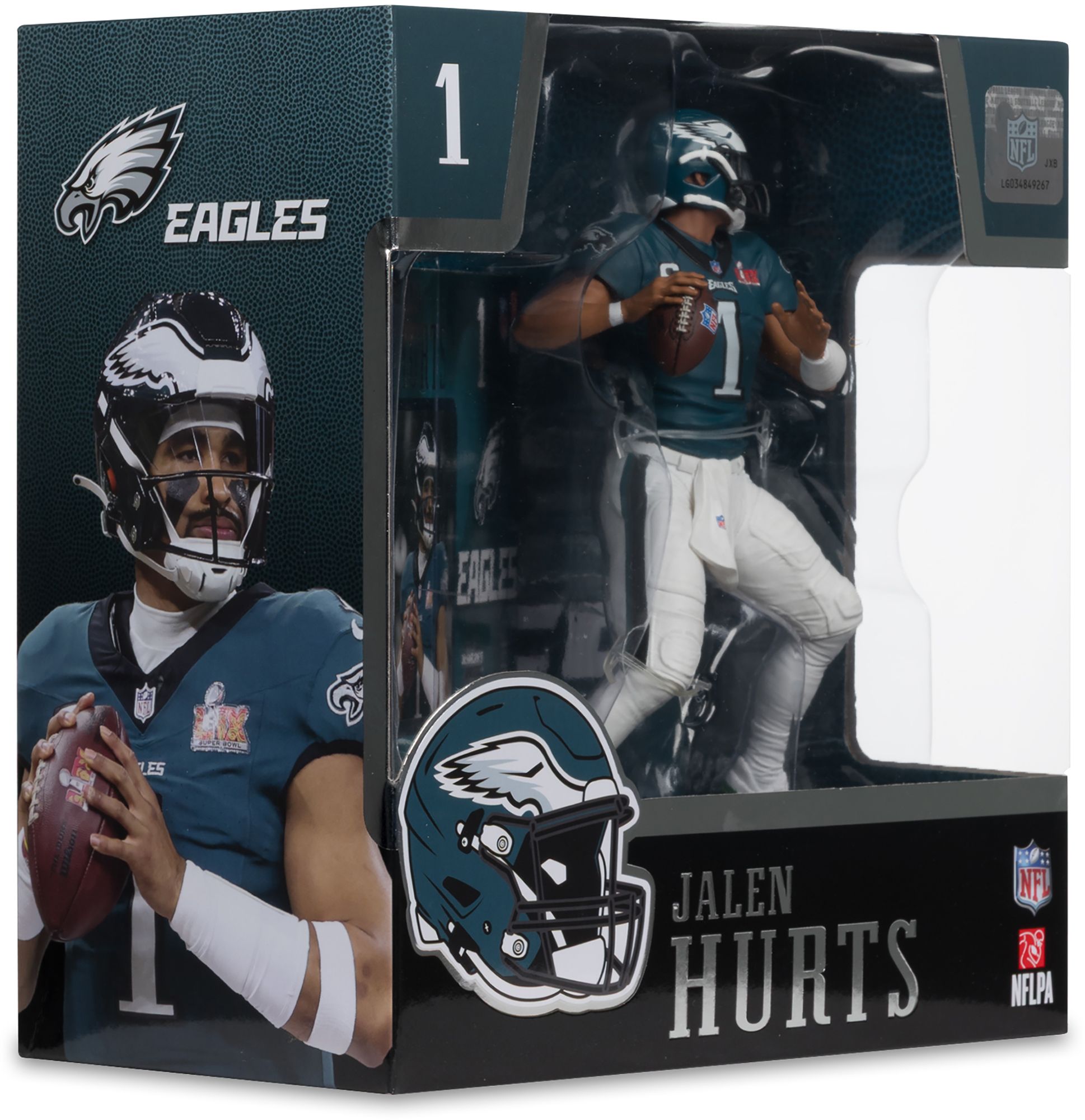 Imports Dragon Philadelphia Eagles Jalen Hurts #1 Posed Figurine product image
