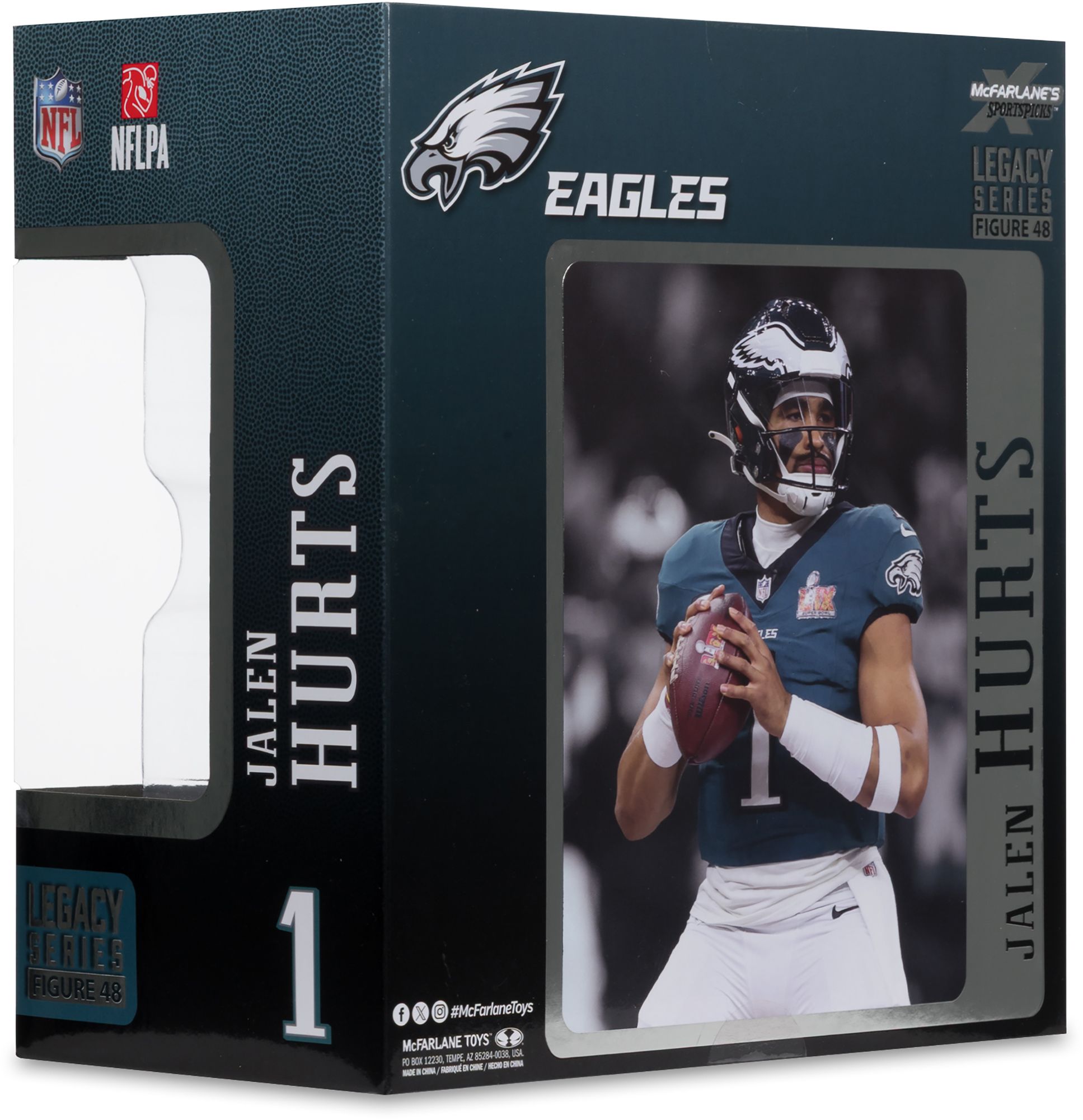 Imports Dragon Philadelphia Eagles Jalen Hurts #1 Posed Figurine product image