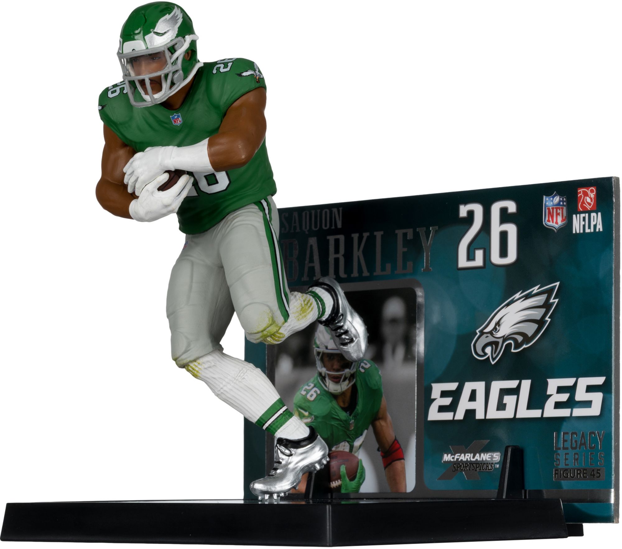 Imports Dragon Philadelphia Eagles Saquon Barkley #26 Posed Figurine product image