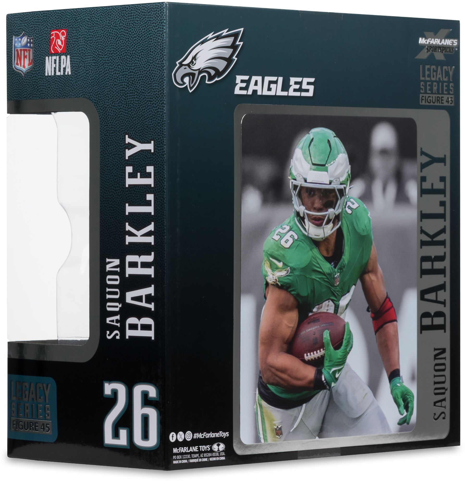 Imports Dragon Philadelphia Eagles Saquon Barkley #26 Posed Figurine product image