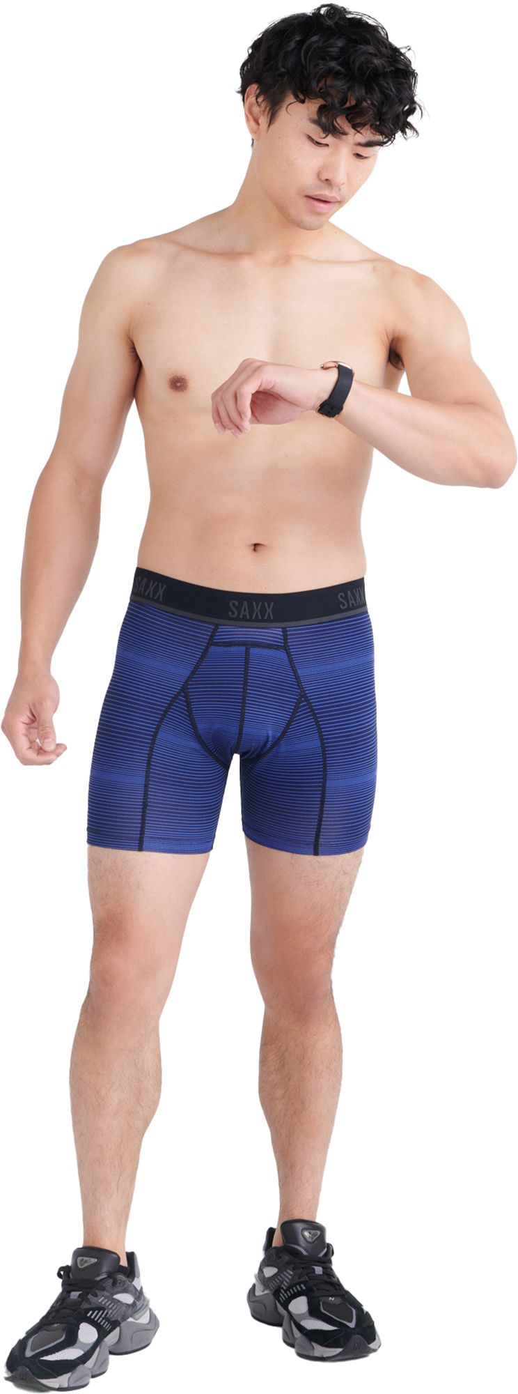 SAXX Men's Kinetic Light Compression Mesh Boxer Brief product image
