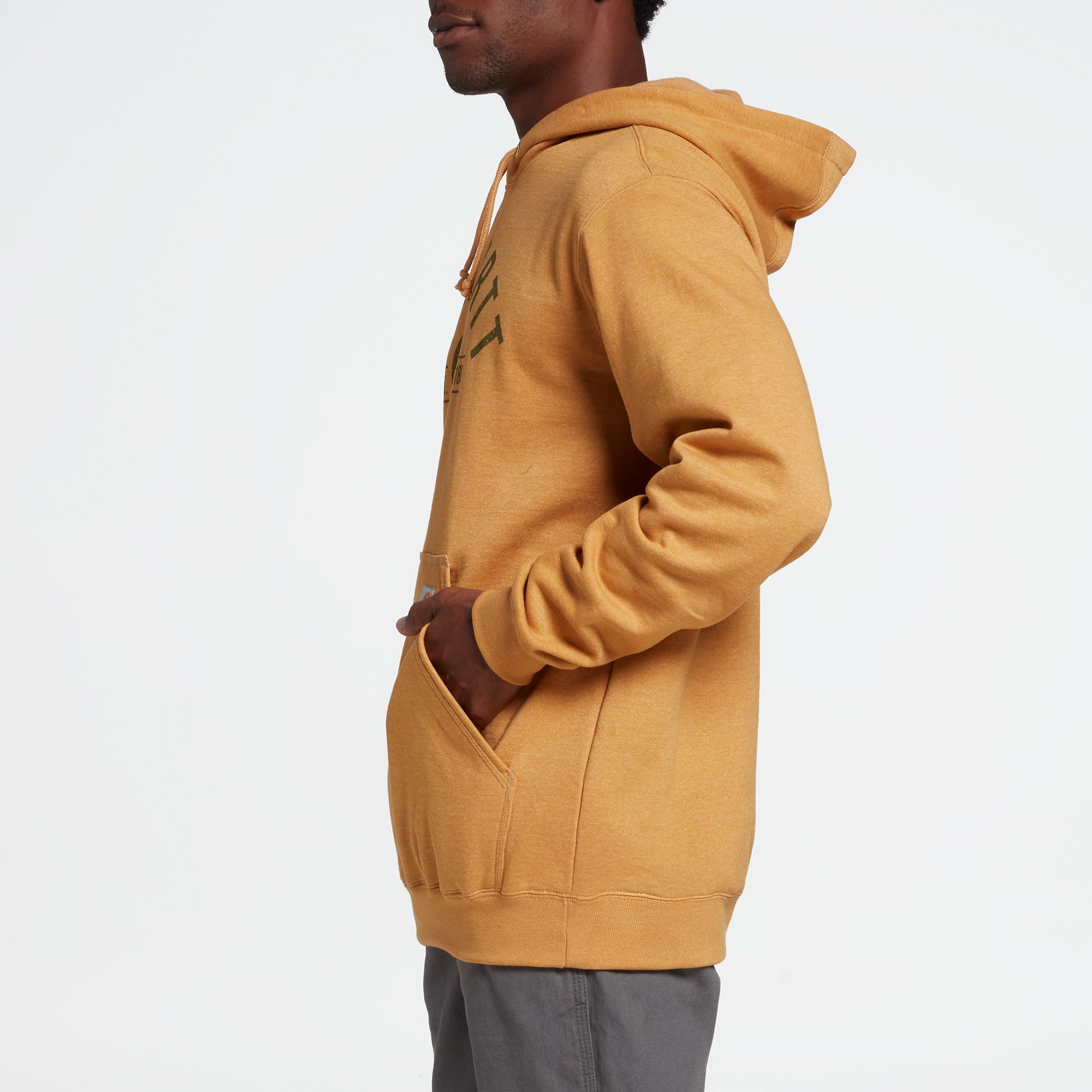 carhartt men's midweight hooded logo sweatshirt