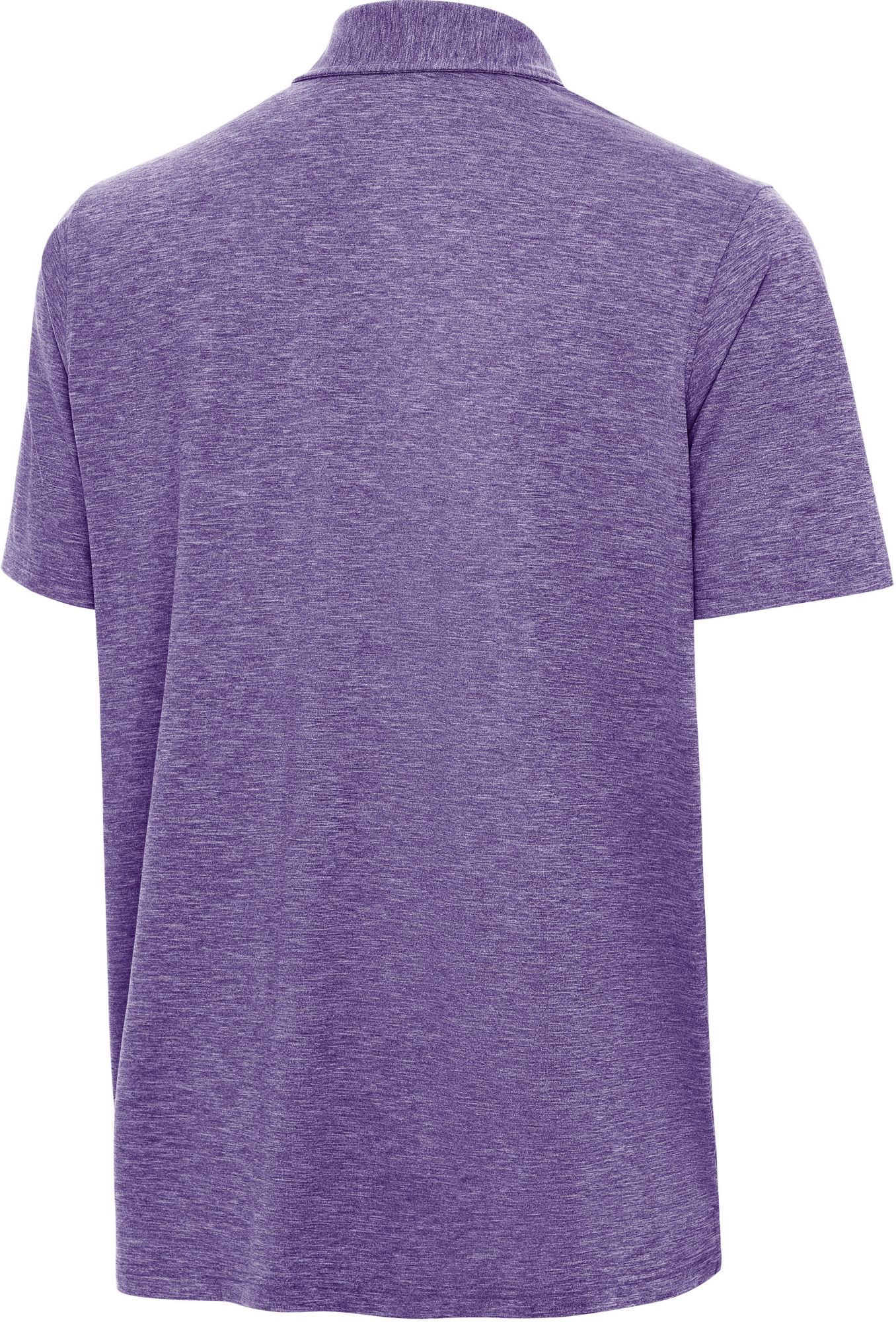 Antigua Men's Charlotte Hornets Purple Par 3 Polo product image