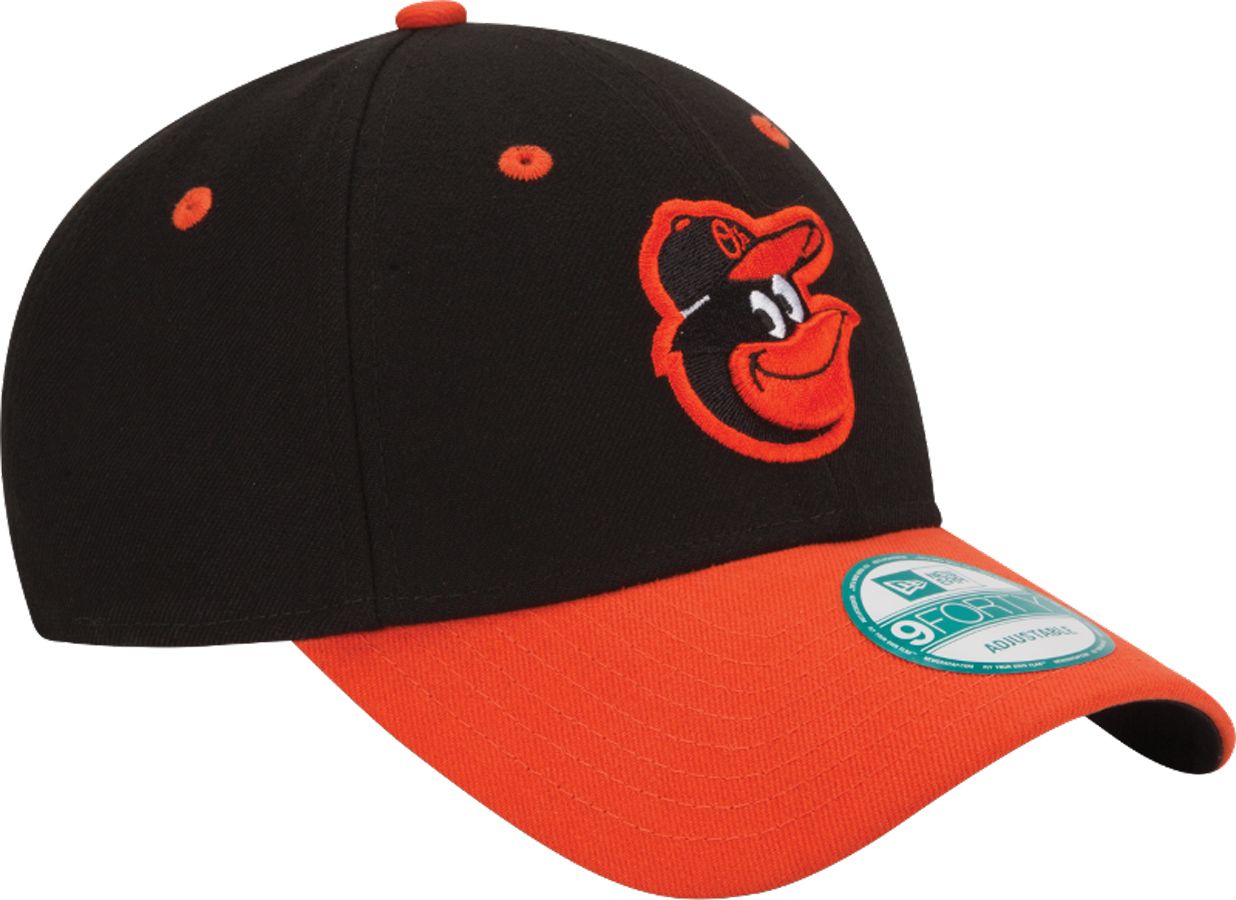 New Era Men's Baltimore Orioles 9Forty League Black Adjustable Hat