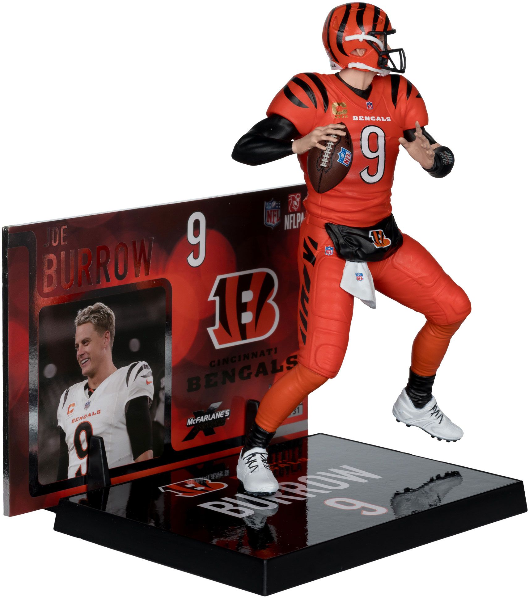 Imports Dragon Cincinnati Bengals Joe Burrow Posed Figurine product image