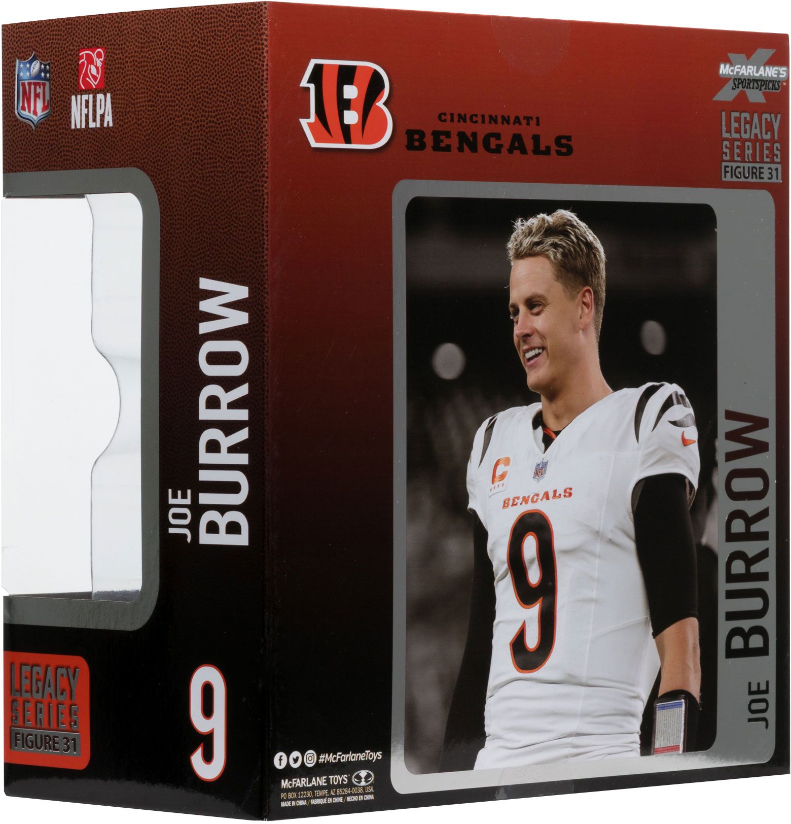 Imports Dragon Cincinnati Bengals Joe Burrow Posed Figurine product image
