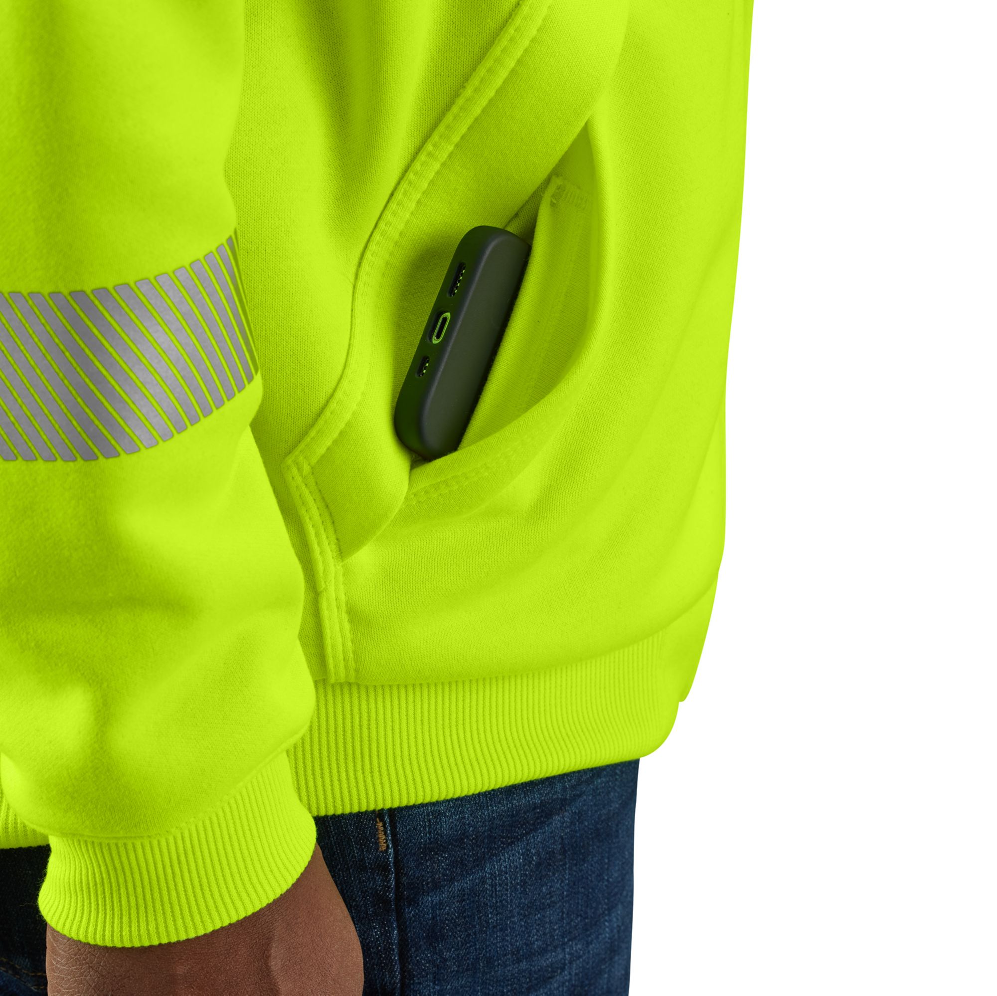 Carhartt Men's High-Visibility Loose Fit Midweight Class 3 Sweatshirt product image