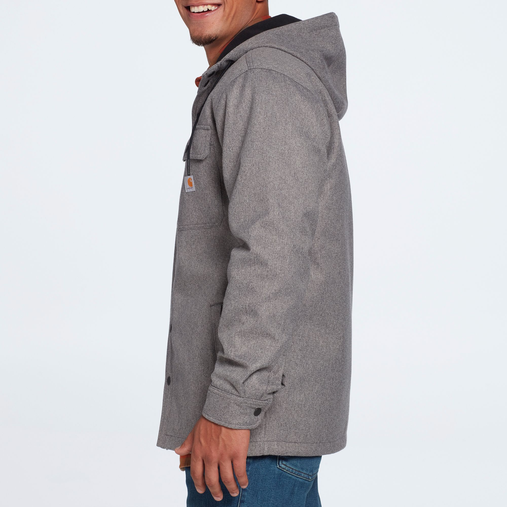 Carhartt Men's Rain Defender Relaxed Fit Heavyweight Hooded Shirt Jacket product image