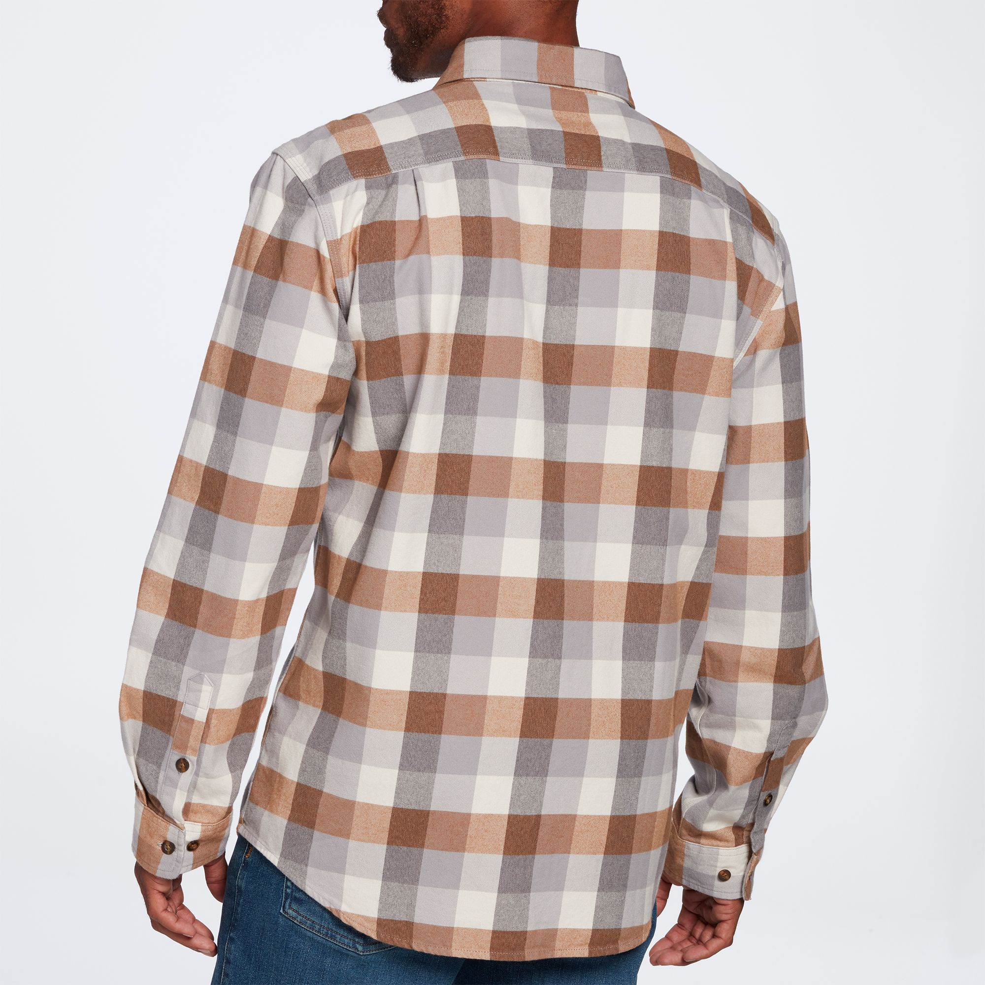 Carhartt Men's Loose Fit Heavyweight Long Sleeve Flannel Plaid Shirt product image