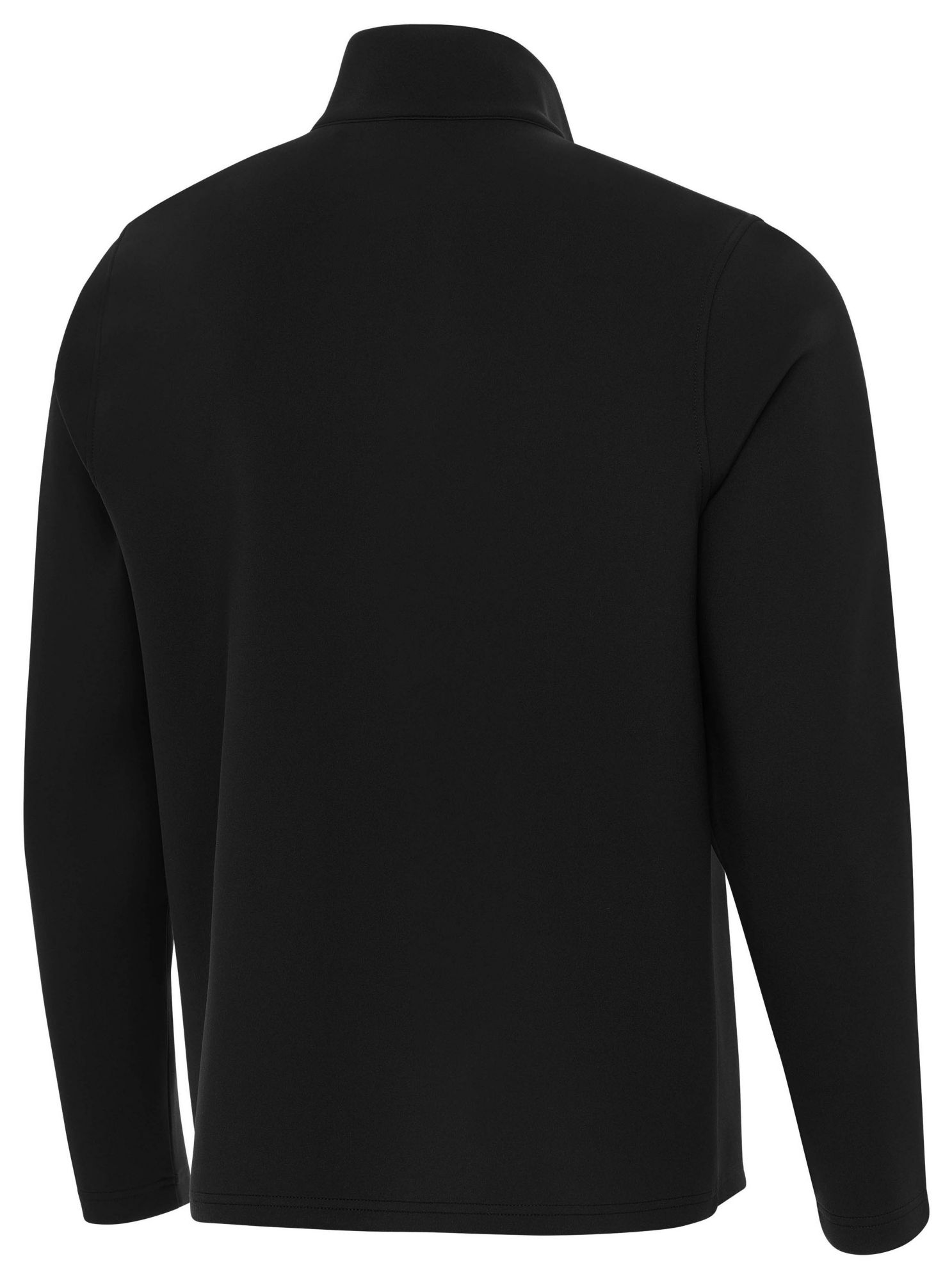 Antigua Men's Las Vegas Raiders Insider Black Quarter-Zip Pullover Shirt product image