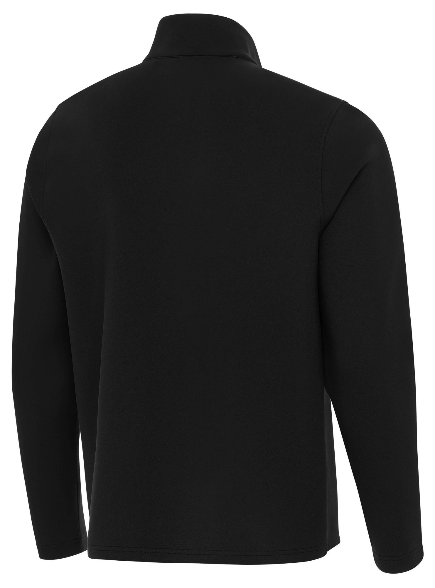Antigua Men's New York Jets Black Insider Quarter-Zip Shirt product image