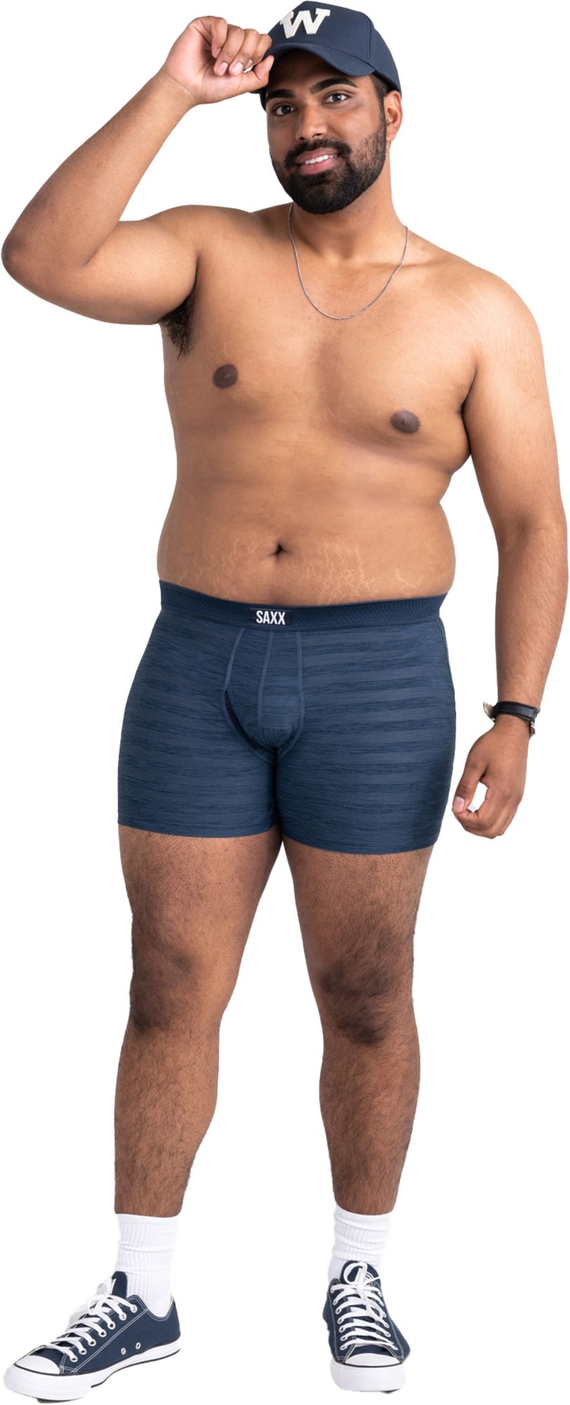 SAXX Men's Droptemp Cooling Mesh Boxer Brief with Fly product image