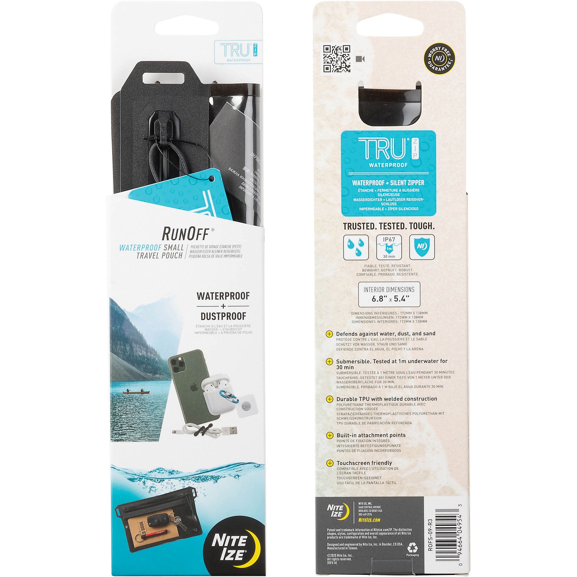 Nite Ize RunOff Waterproof Travel Pouch product image