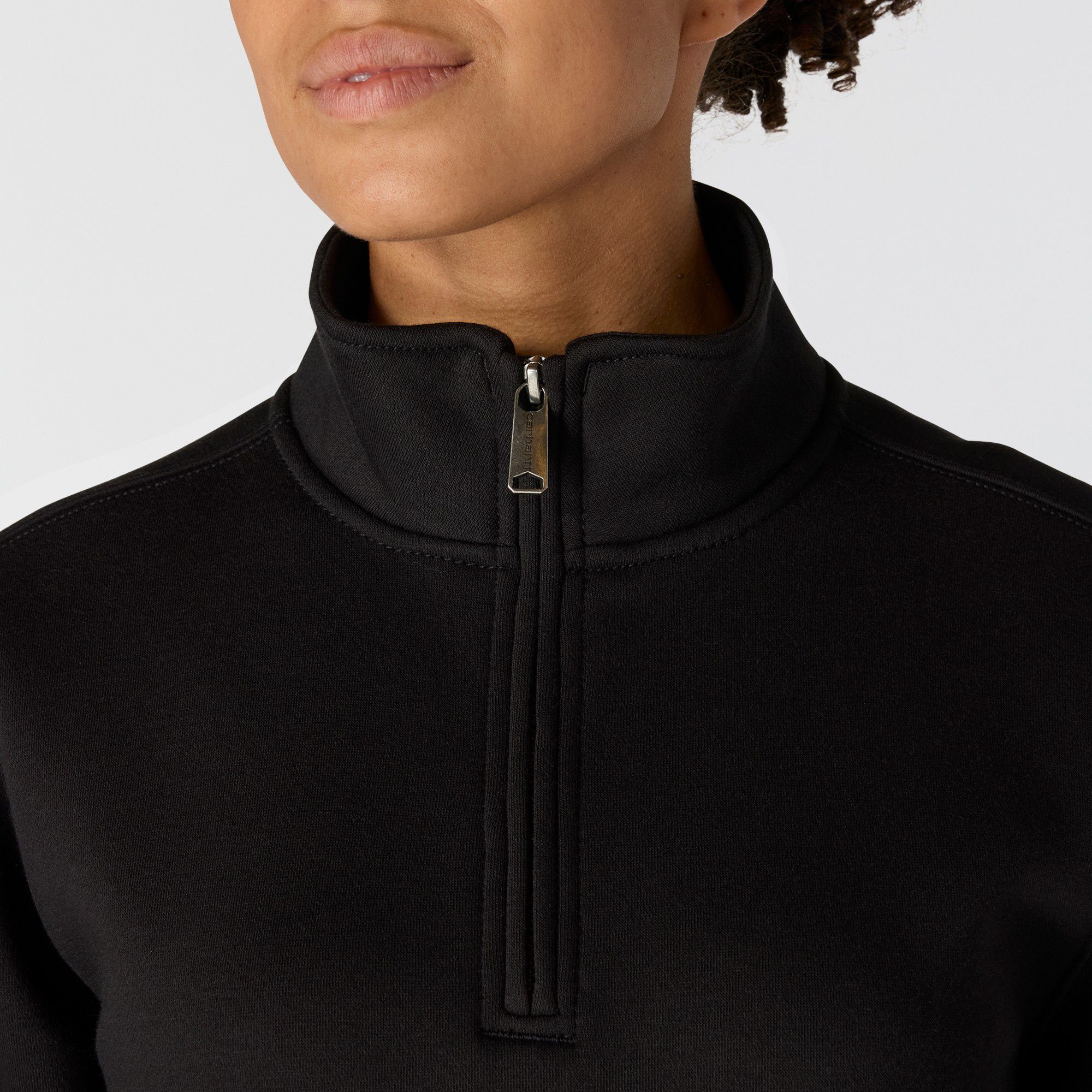 Carhartt Women's Relaxed Fit 1/4 Zip Sweatshirt product image