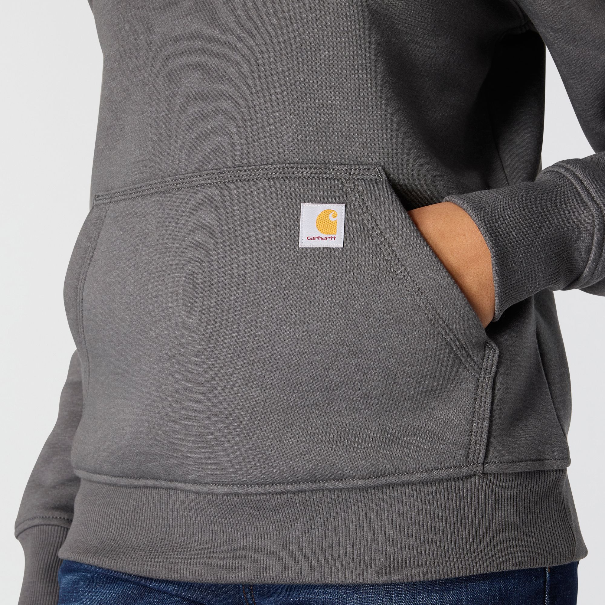 Carhartt Women's Relaxed Fit 1/4 Zip Sweatshirt product image