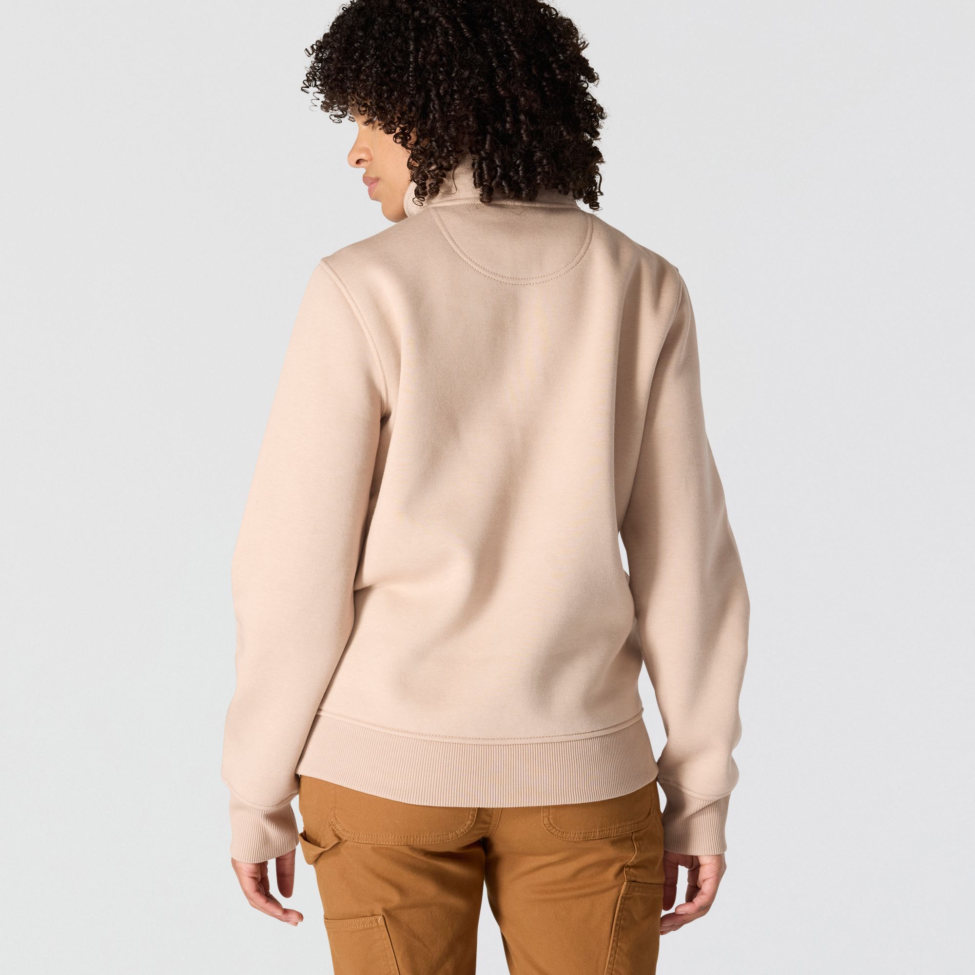 Carhartt Women's Relaxed Fit 1/4 Zip Sweatshirt product image