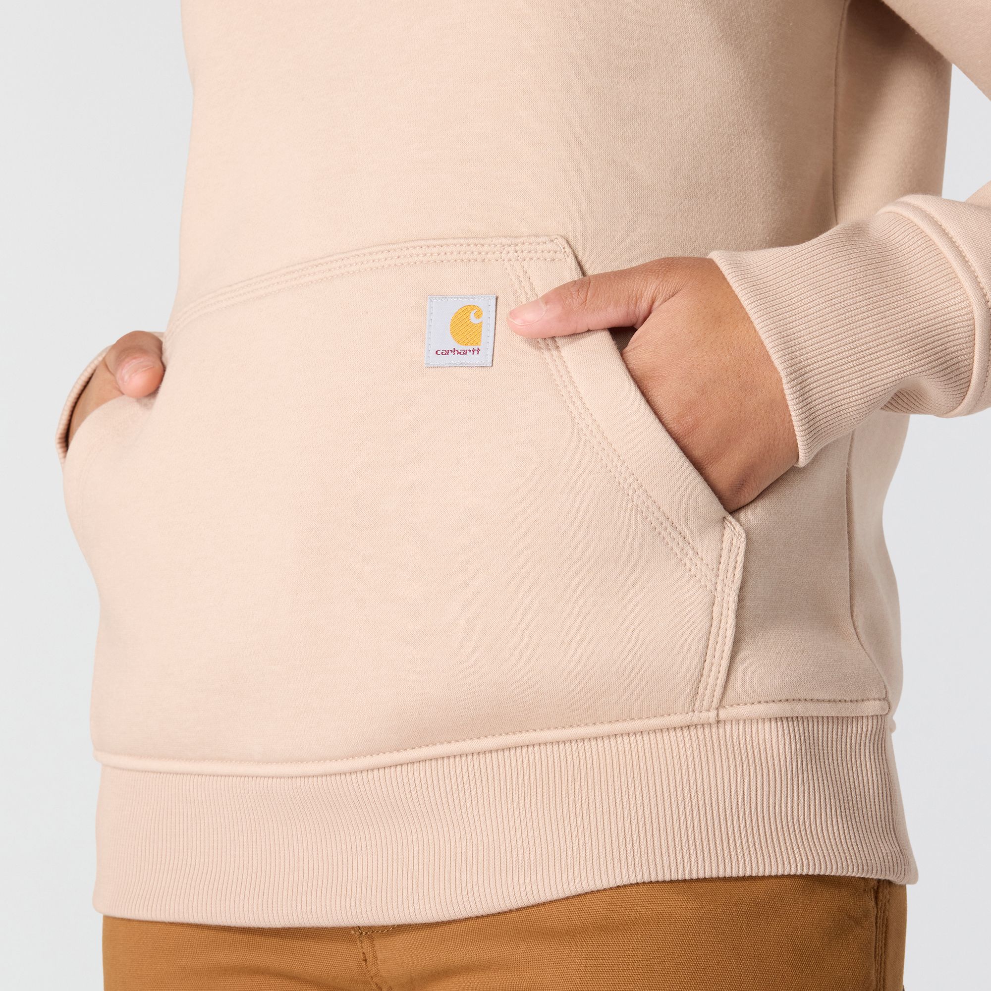 Carhartt Women's Relaxed Fit 1/4 Zip Sweatshirt product image
