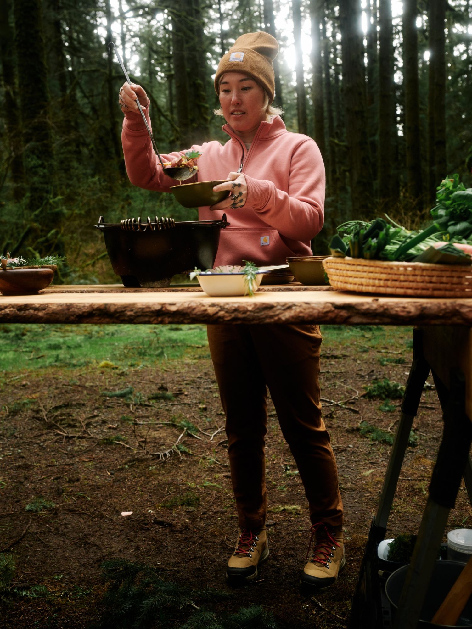 Carhartt Women's Relaxed Fit 1/4 Zip Sweatshirt product image